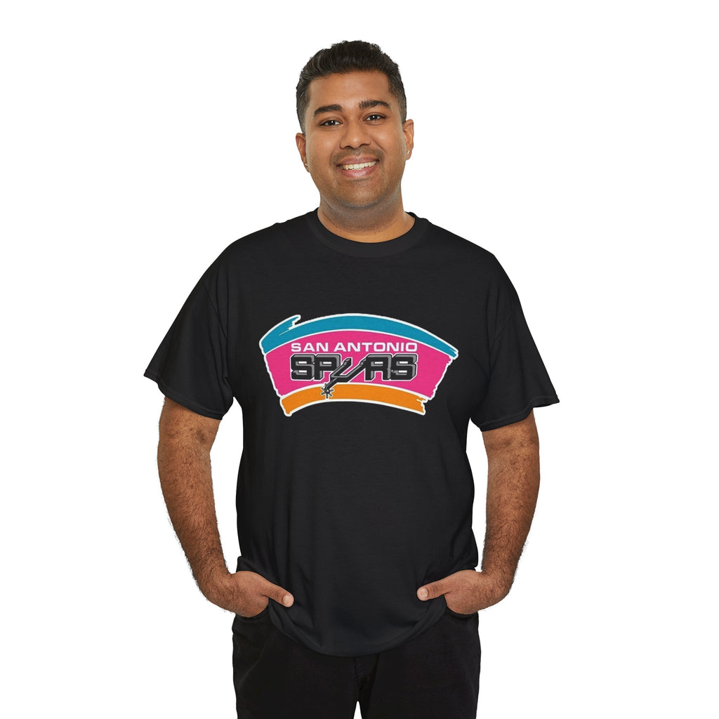 San Antonio Retro Basketball Fan T‑Shirt