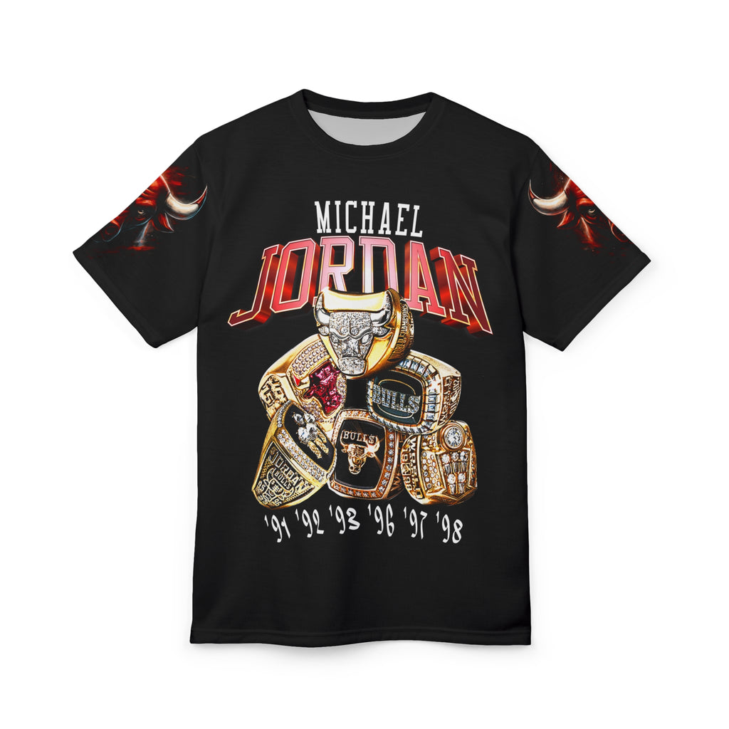 Championship Rings Graphic Tee | Black