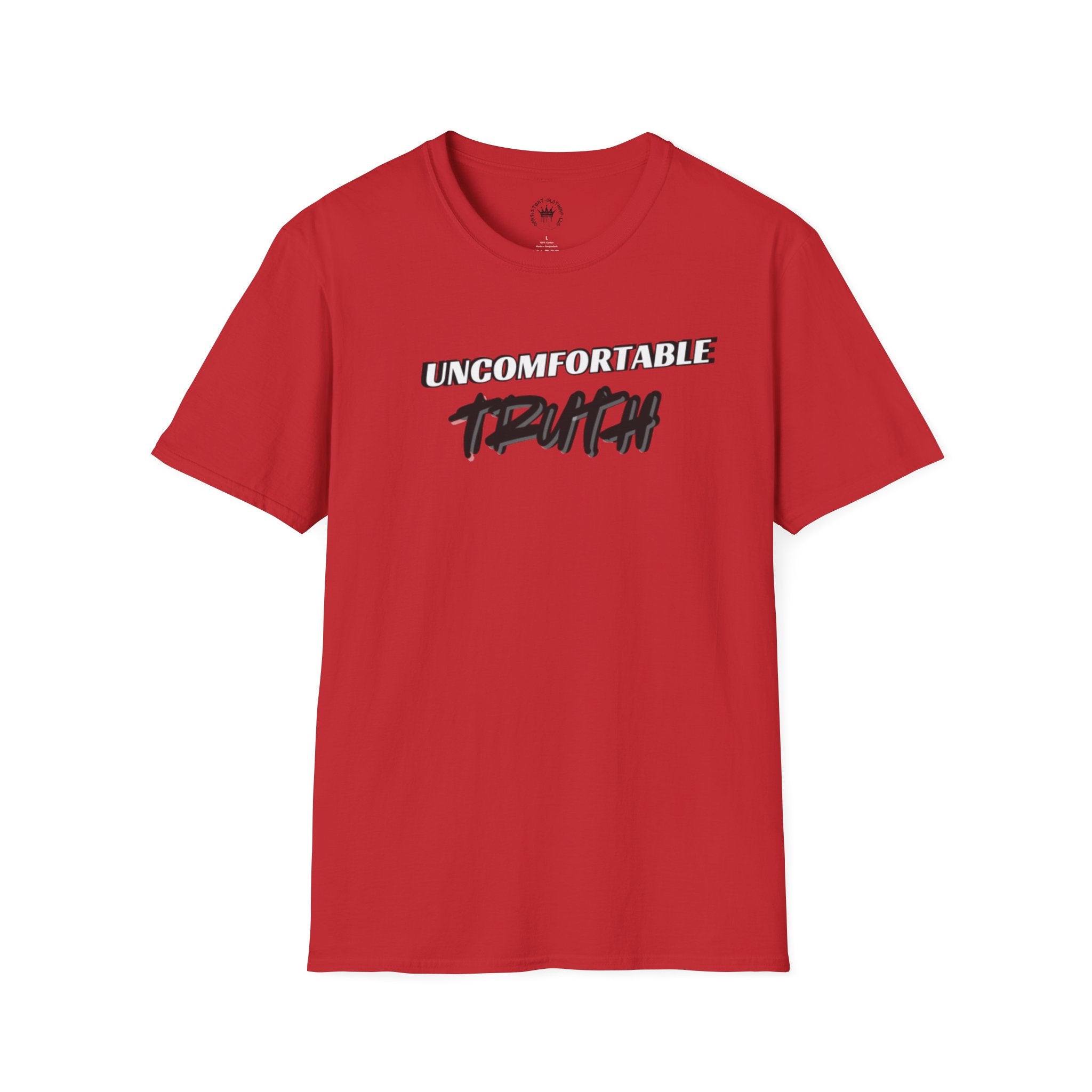 Uncomfortable Truth Graphic Tee - Casual Unisex T-Shirt