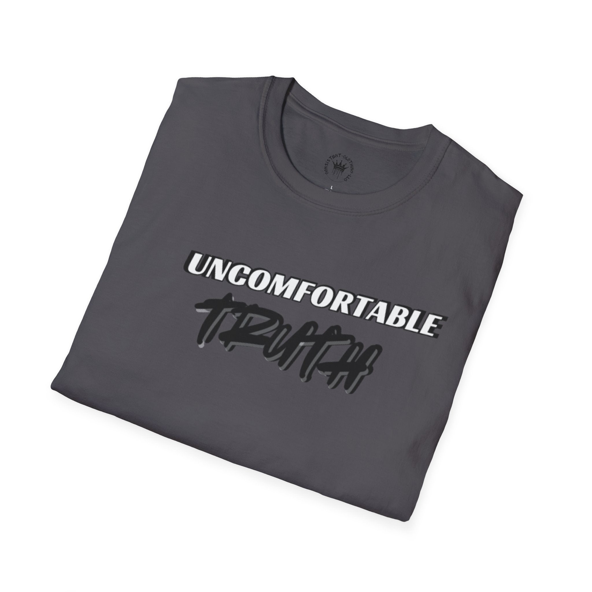 Uncomfortable Truth Graphic Tee - Casual Unisex T-Shirt
