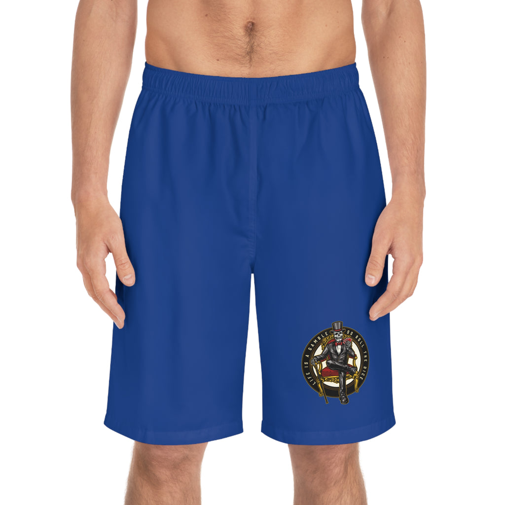 Ace of Spades Men’s Board Shorts - Blue