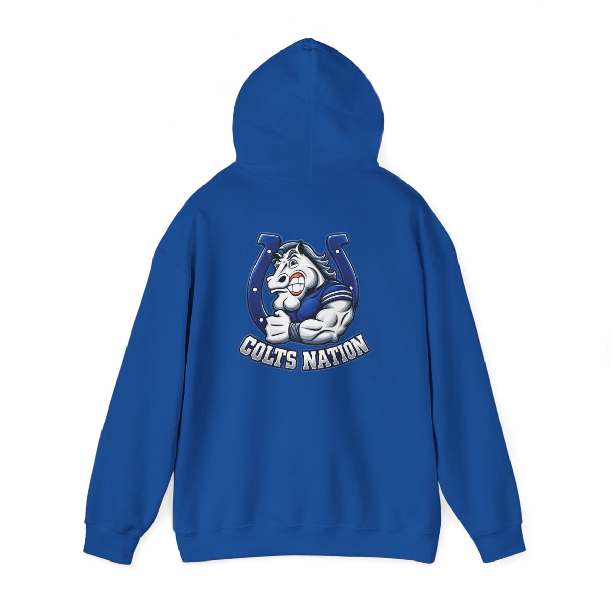 Colts Nation Hoodie — Indianapolis Mascot Pullover