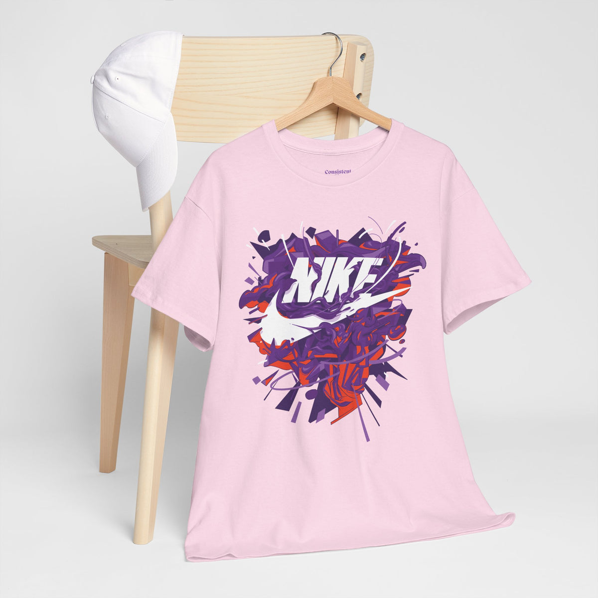 Graphic Tee-Nike Swoosh Splash