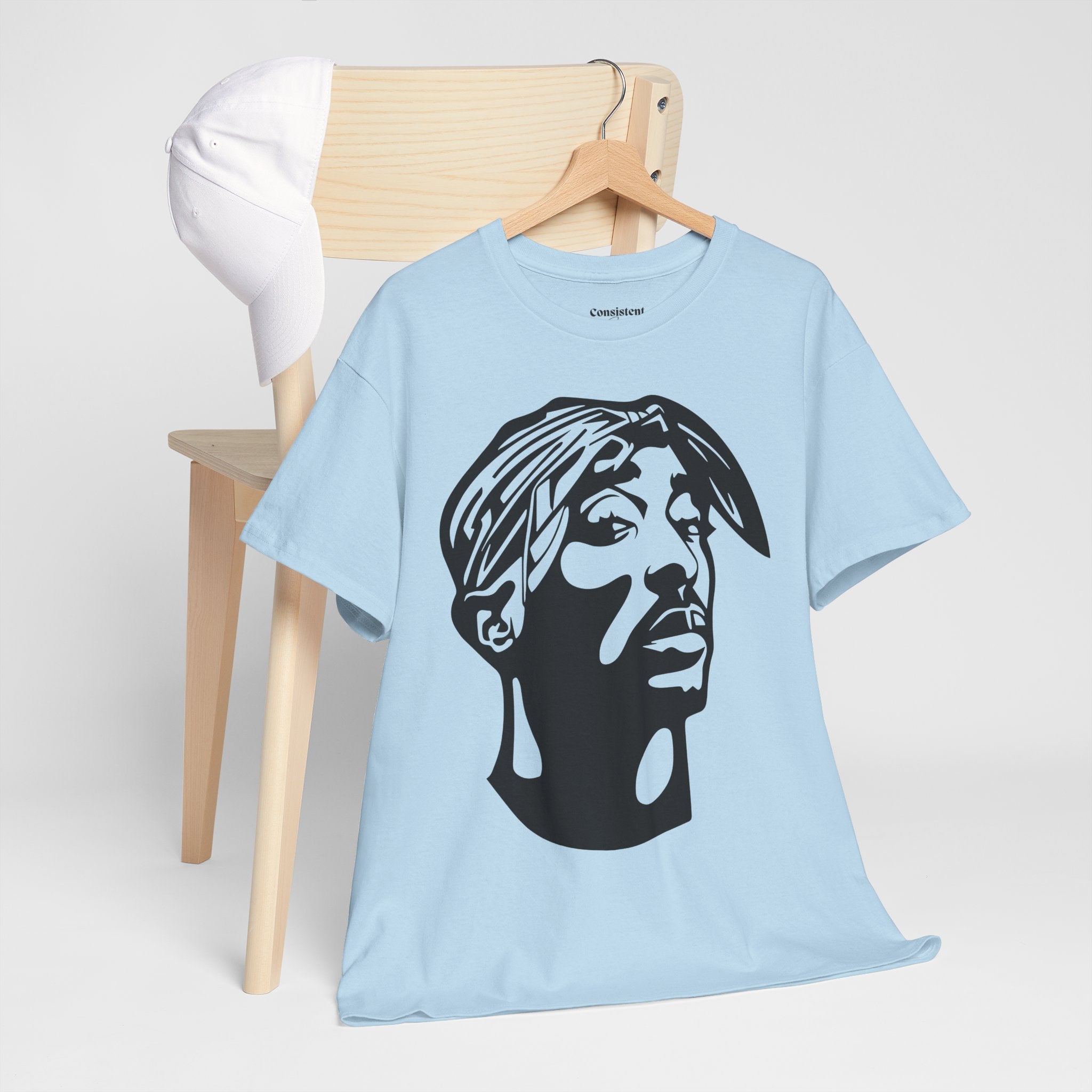 Bold Rap Legend Portrait T-Shirt