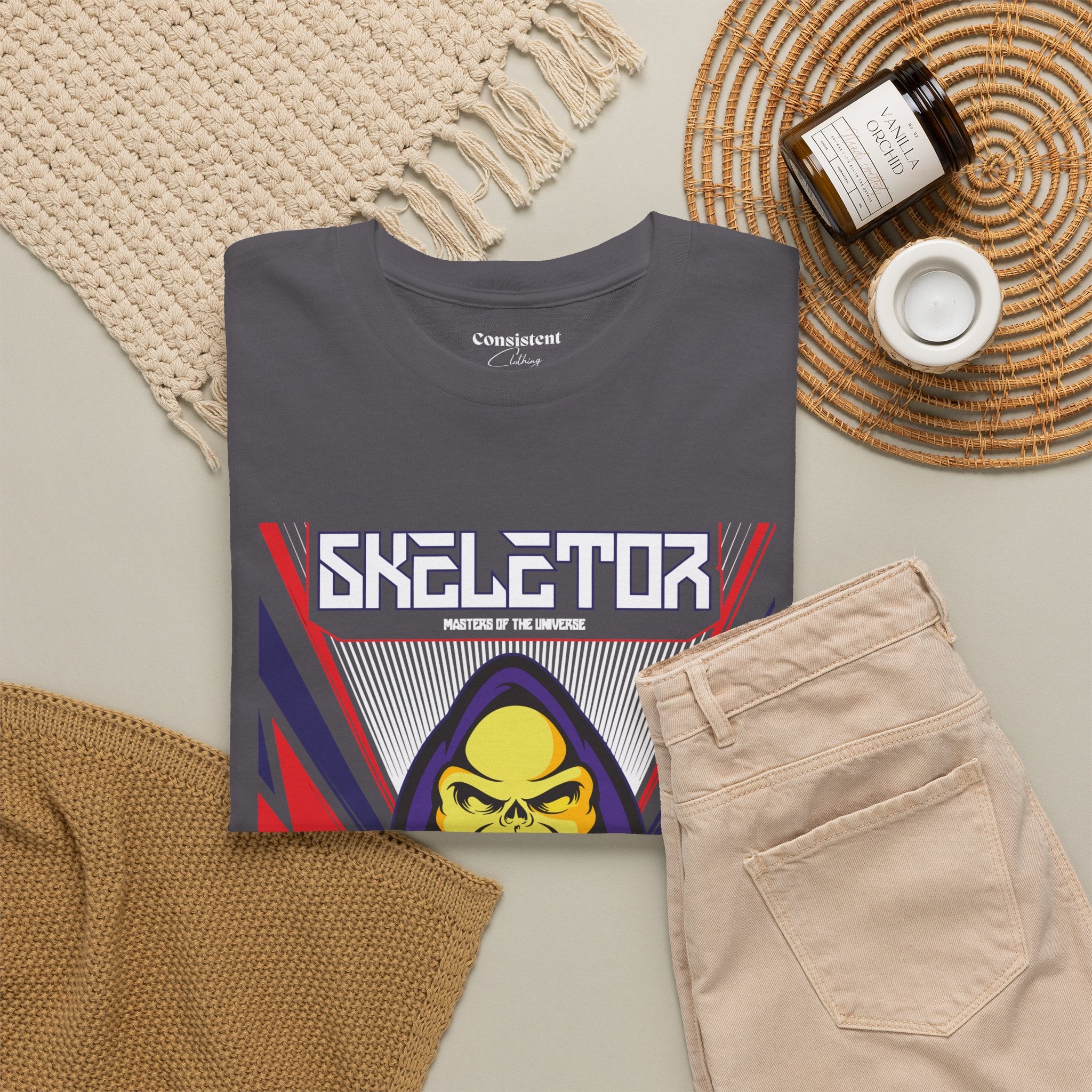 Skeletor Retro Comic Tee