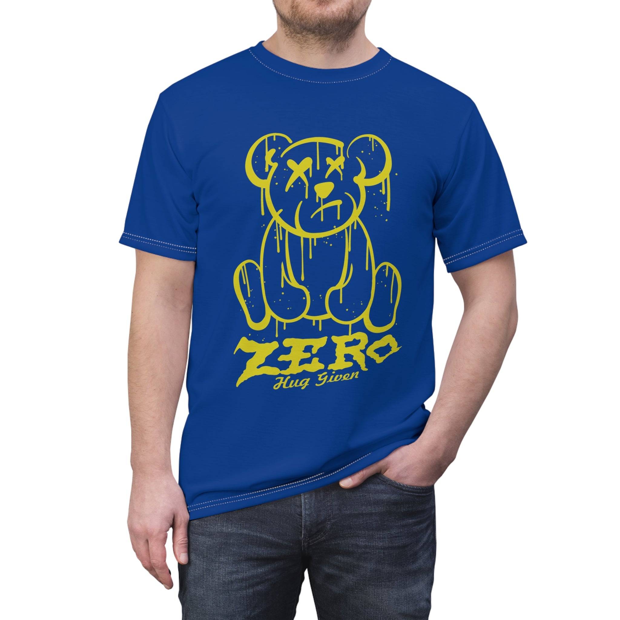 'Zero Hug Given' Teddy Tee