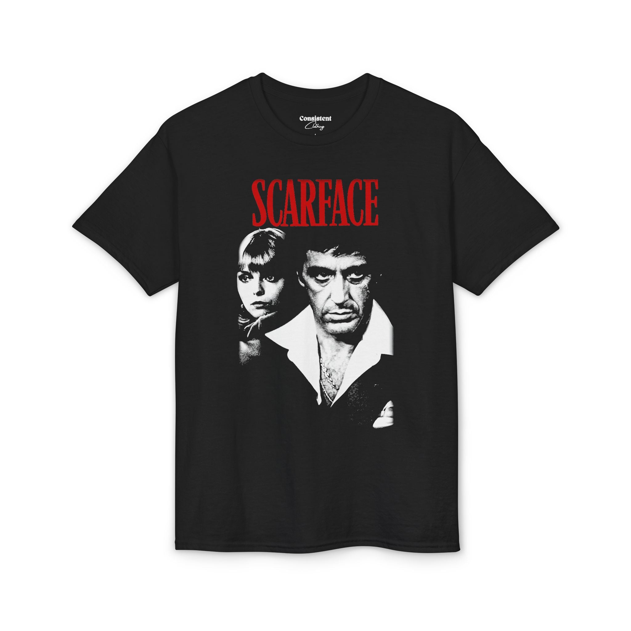 Scarface Graphic T-Shirt – Vintage Movie Poster Tee