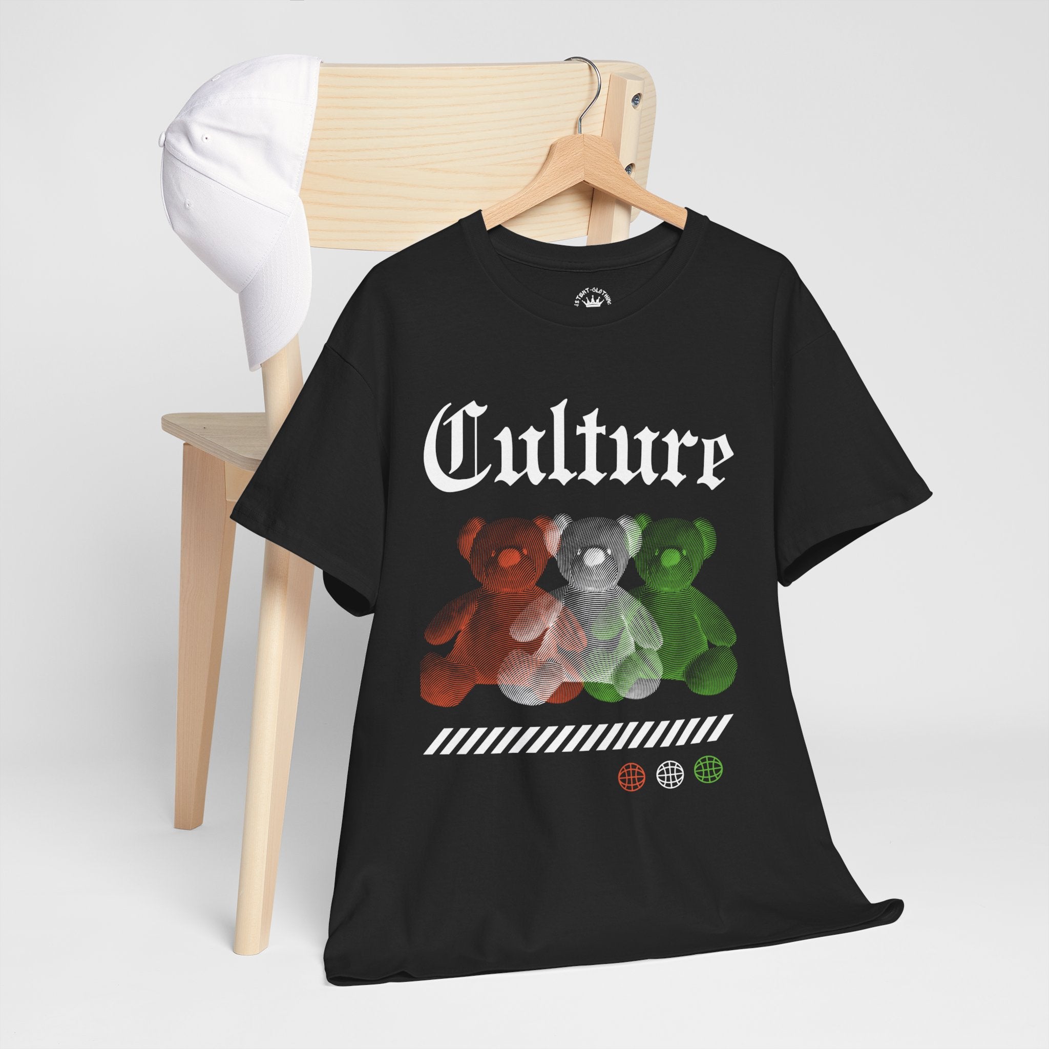 Culture Teddy Bears Graphic Streetwear T-Shirt