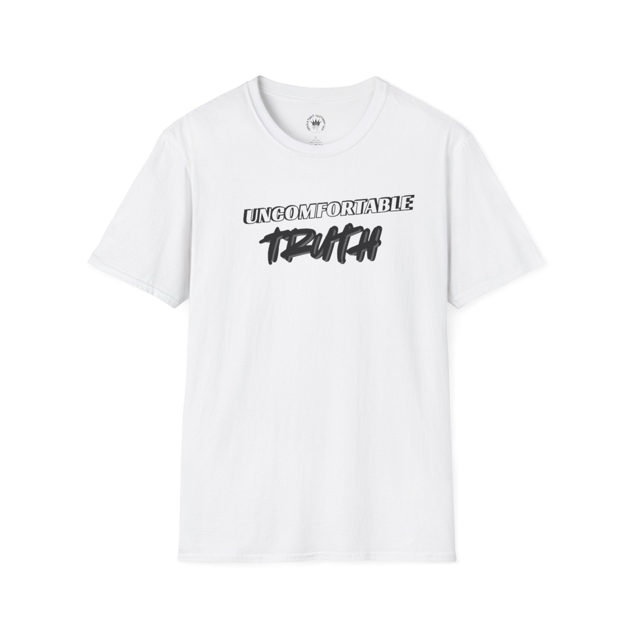 Uncomfortable Truth Graphic Tee - Casual Unisex T-Shirt
