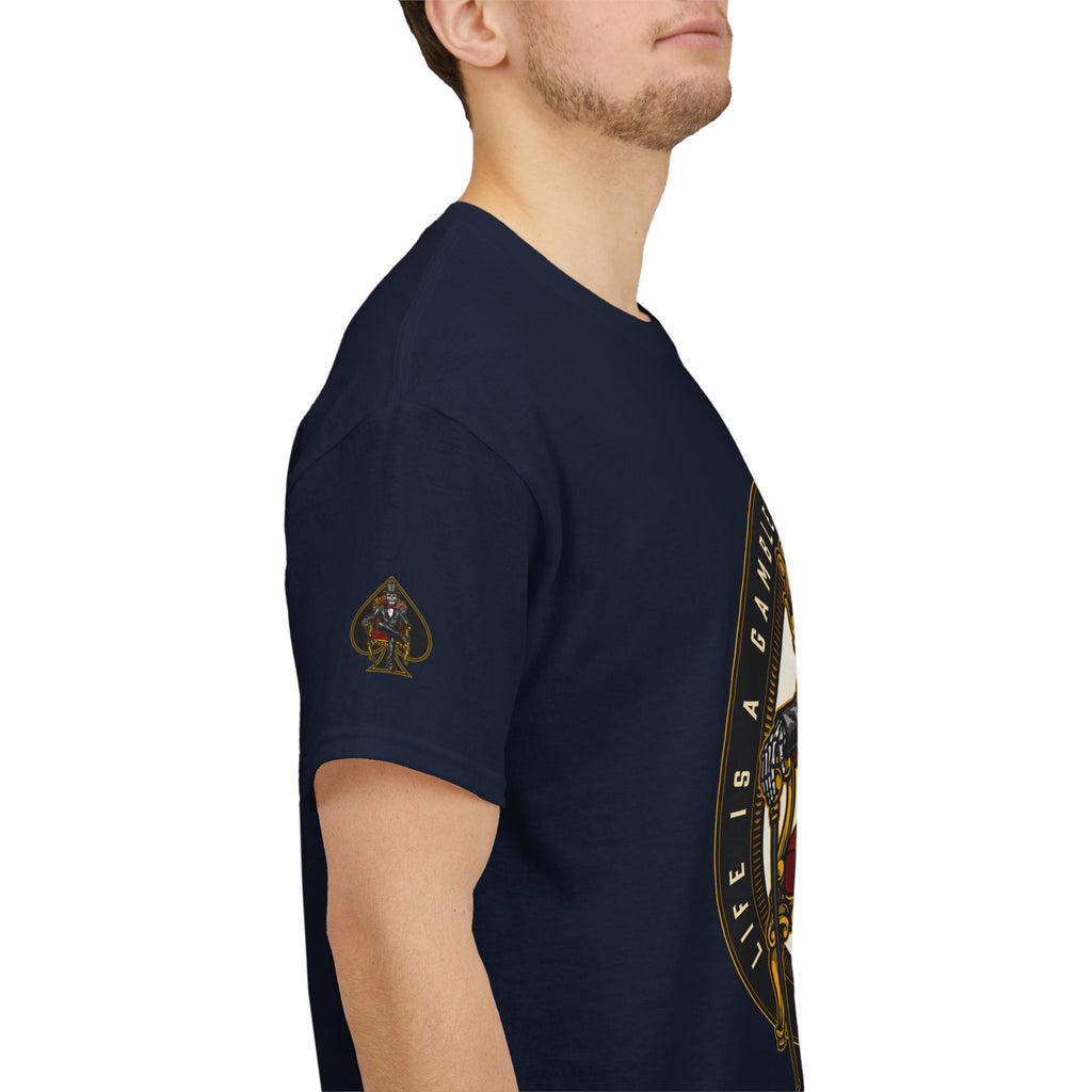 Life Is A Gamble - Top Hat Skeleton T-Shirt