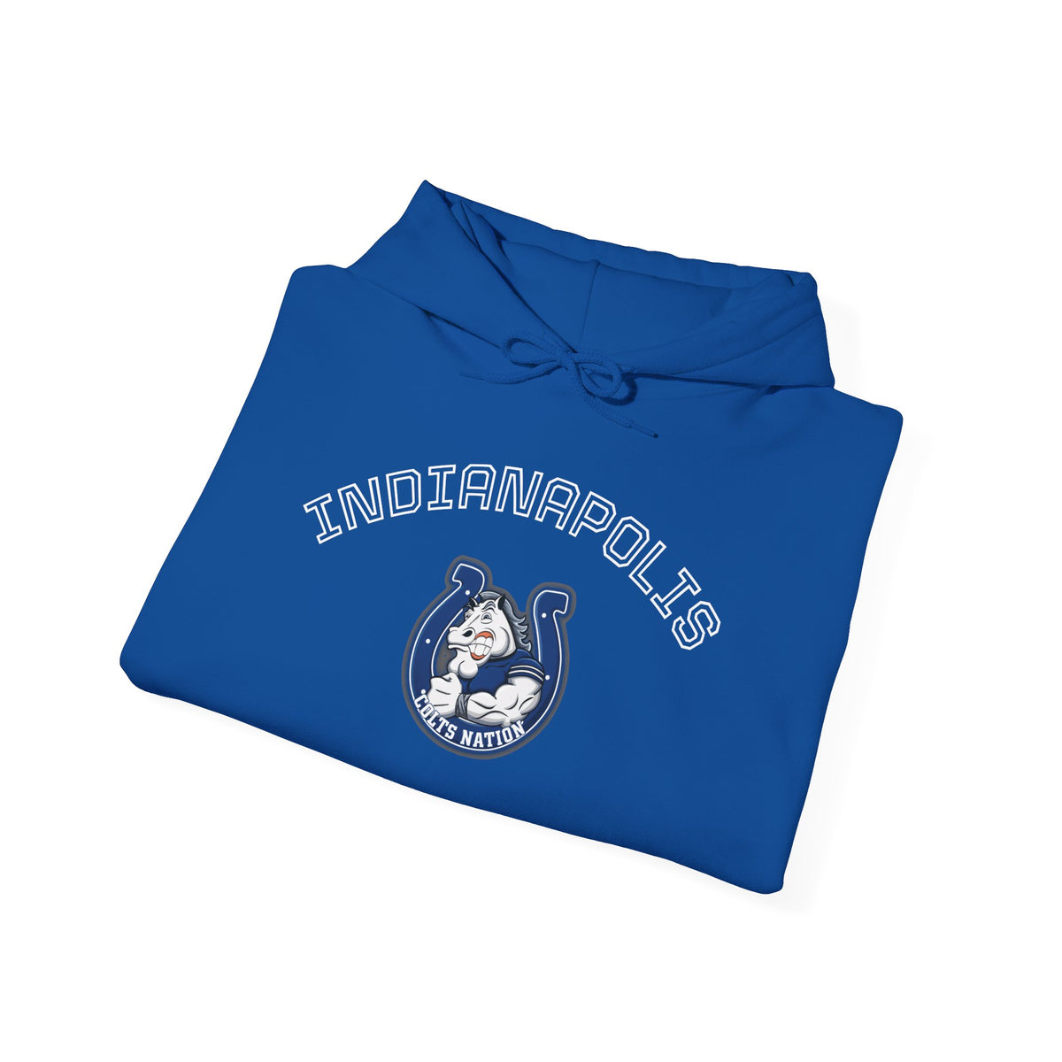 Colts Nation Hoodie — Indianapolis Mascot Pullover