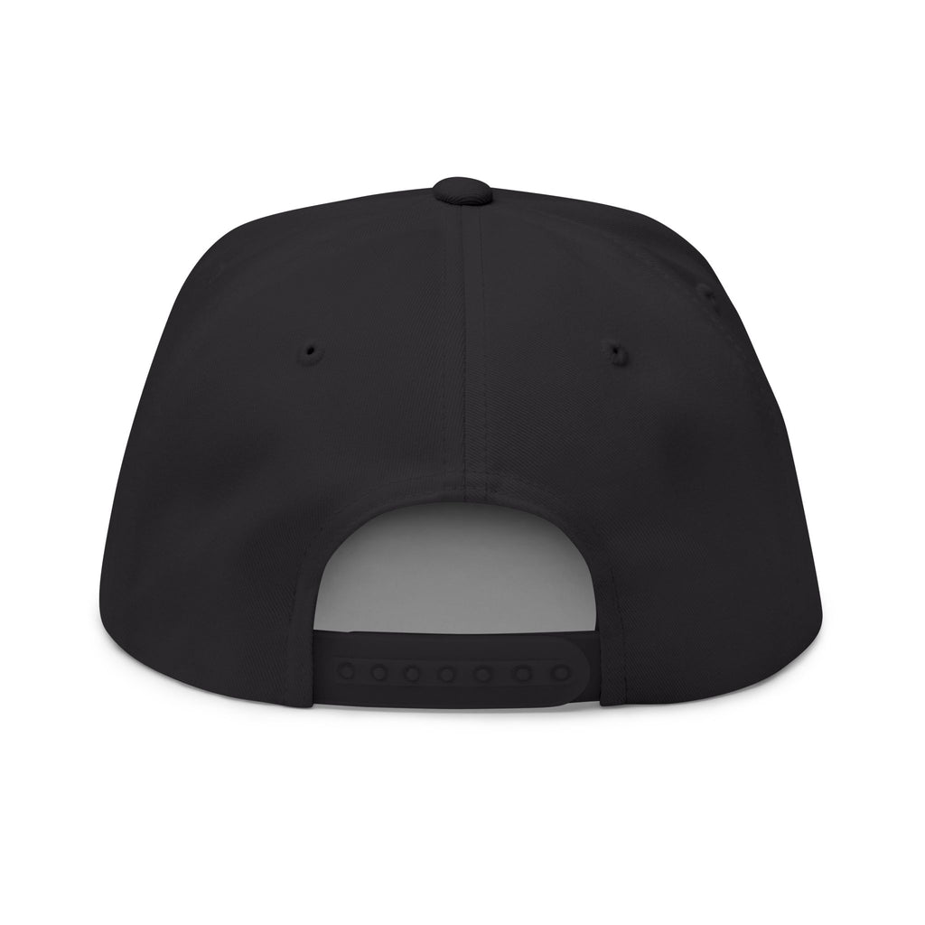Ace of Spades Embroidered Flat Bill Hats