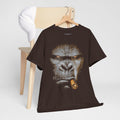 Gorilla Cigar Tee — Bold Primate Graphic T‑Shirt