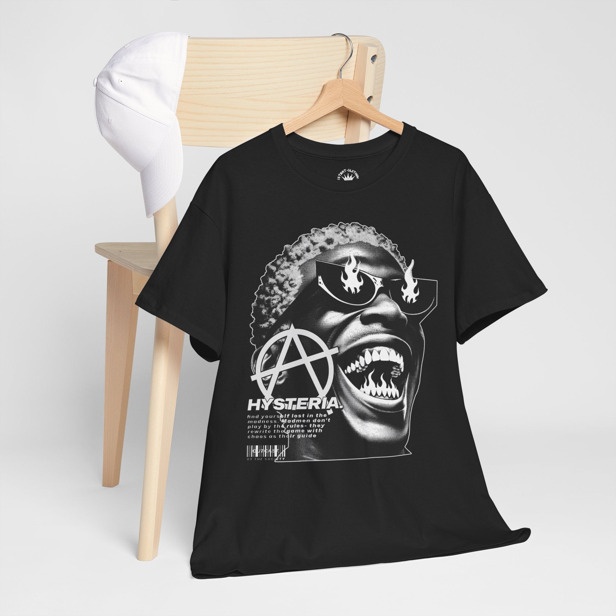 Graphic Tee — 'HYSTERIA'