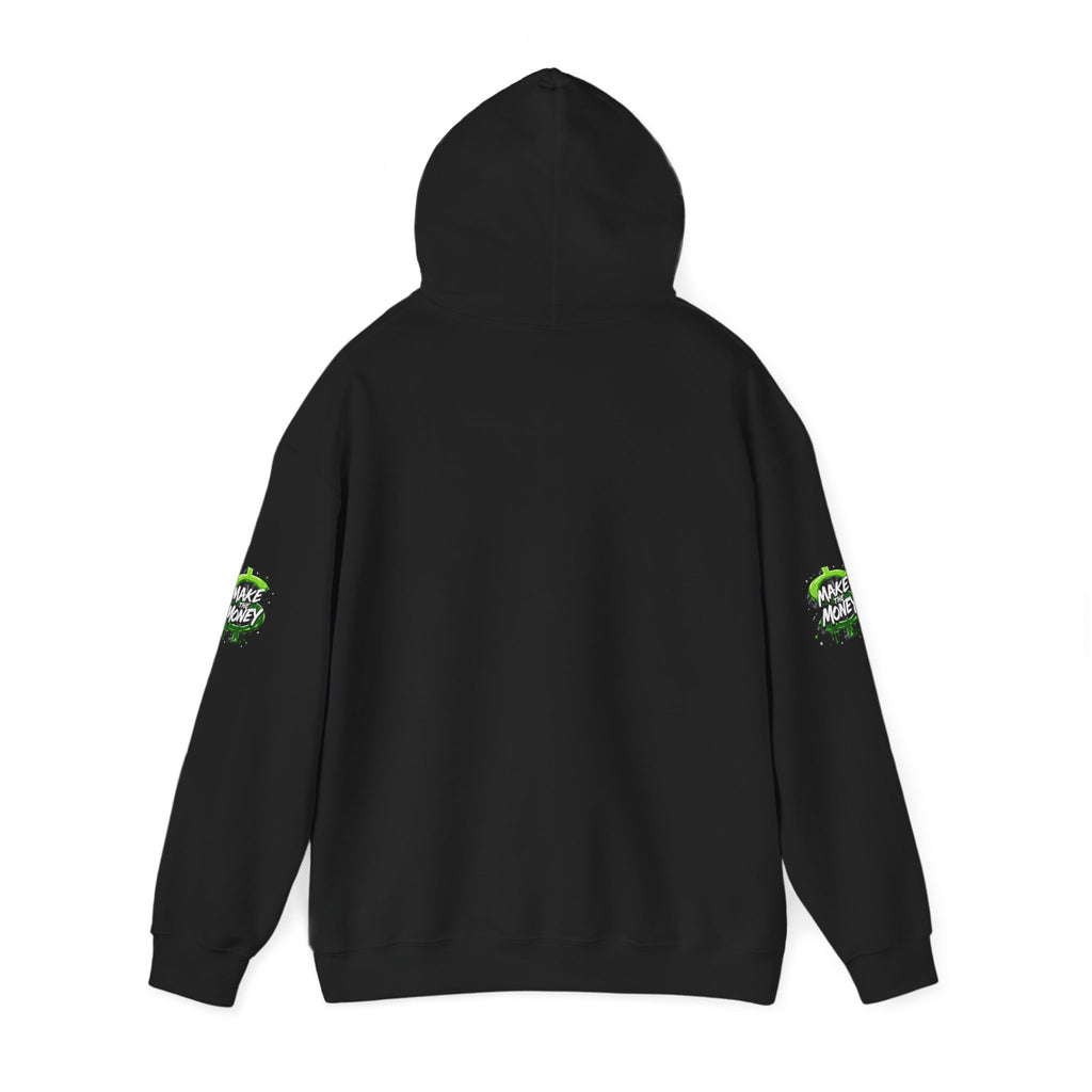 Trench Baby Character Hoodie | Cartoon Baby with Stacks and Money Bag