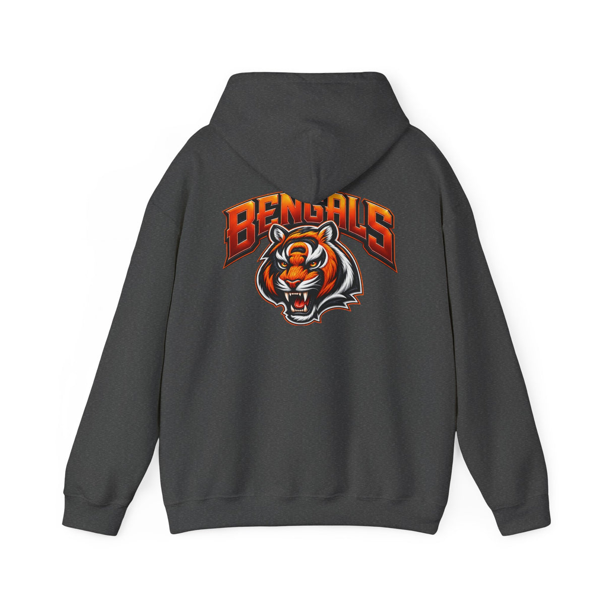 Cincinnati Bengals Hoodie — Vintage Tiger Logo Pullover