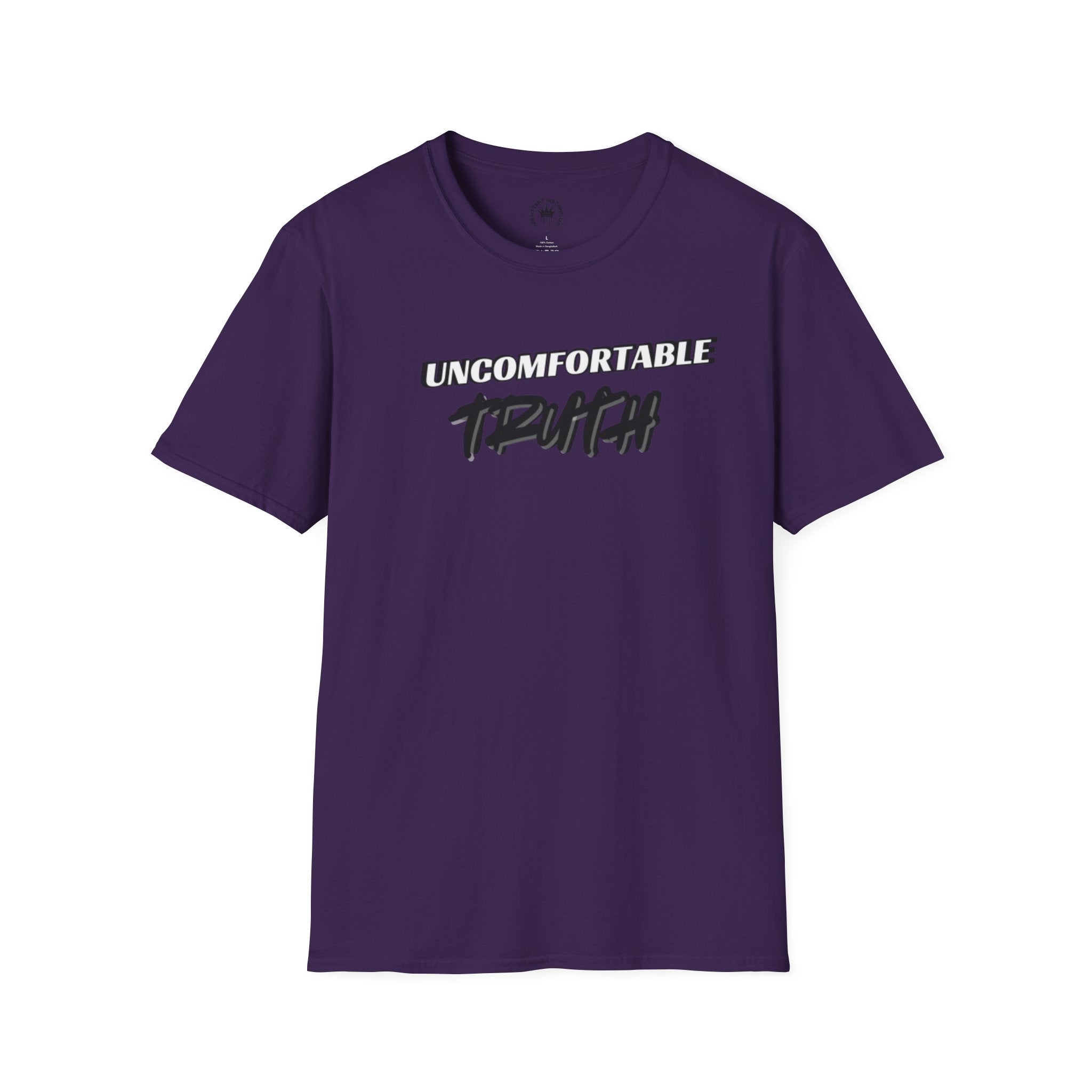 Uncomfortable Truth Graphic Tee - Casual Unisex T-Shirt
