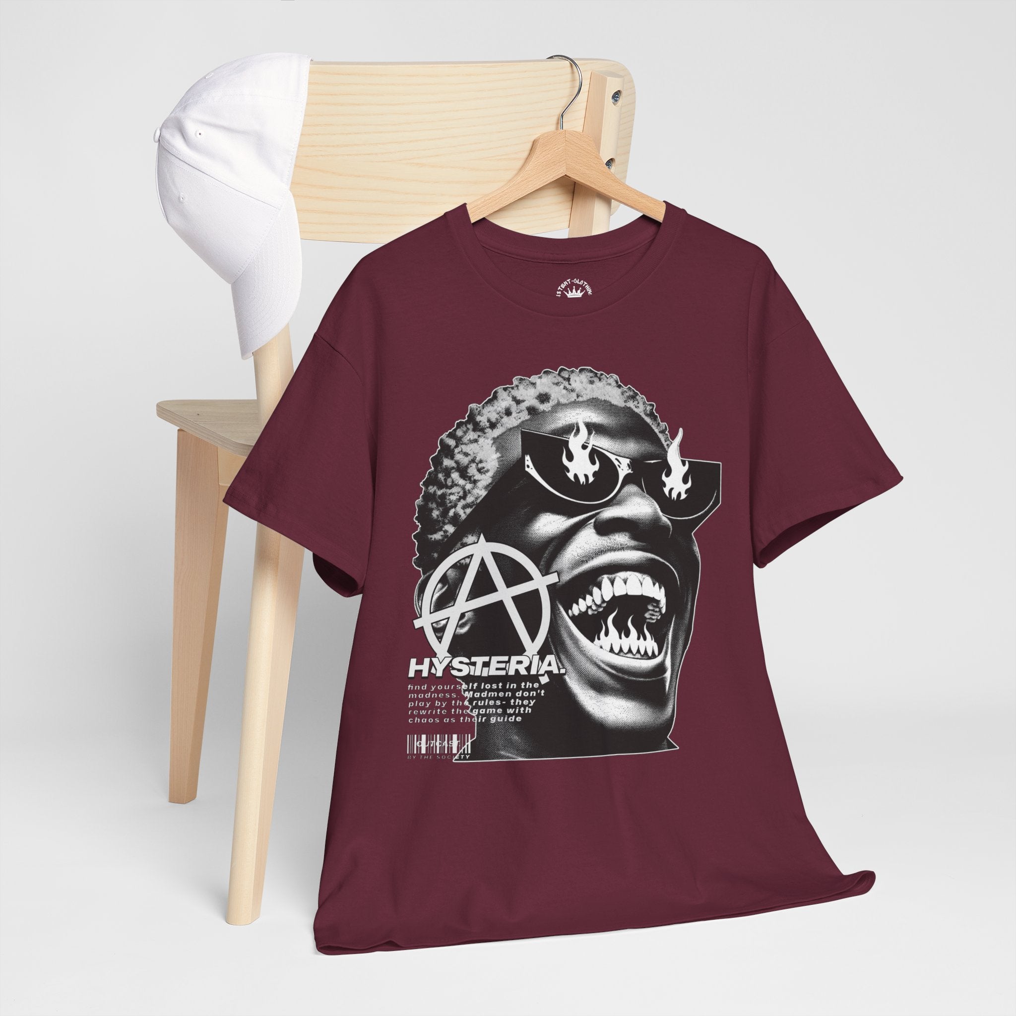 Graphic Tee — 'HYSTERIA'