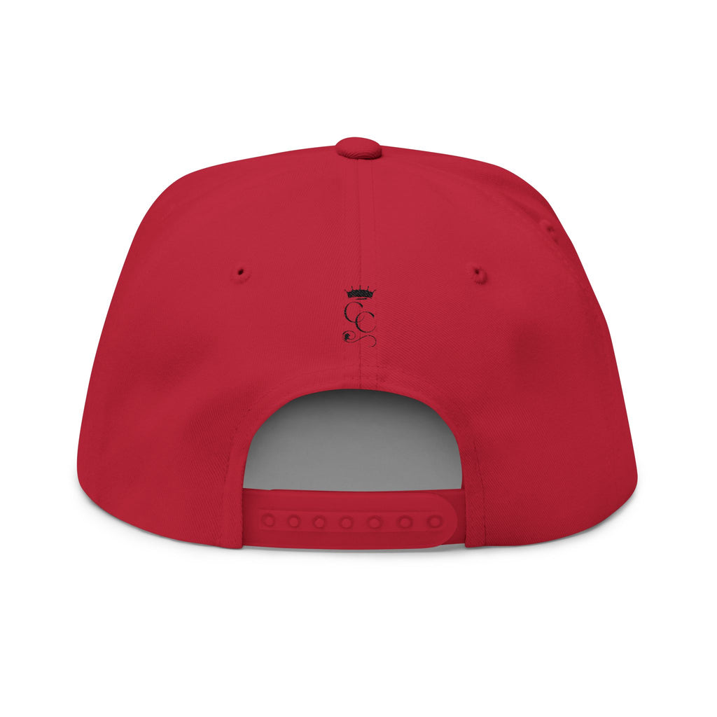 Consistent Clothing Flat Bill Cap - Stylish Embroidered Snapback Hat