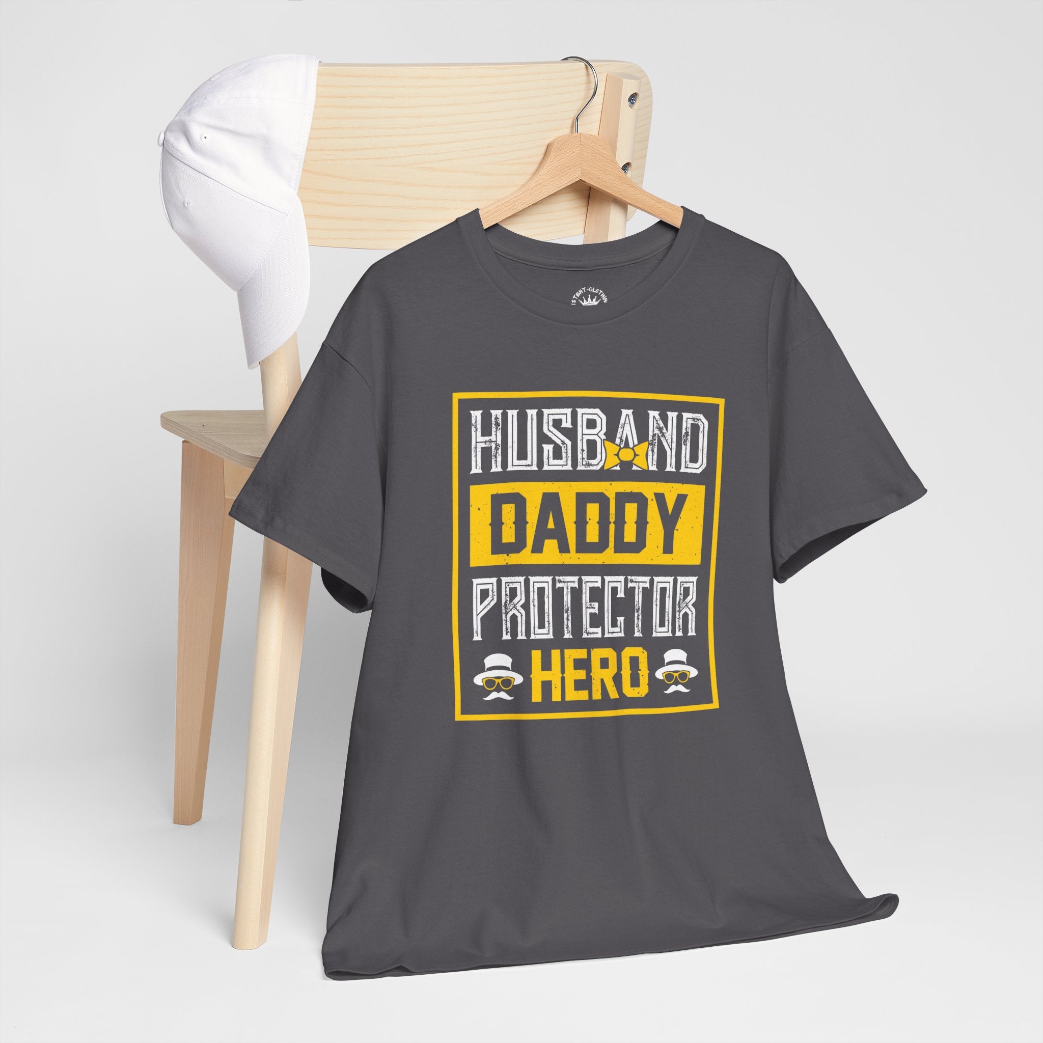 Husband Daddy Protector Hero Tee – Father’s Day Gift Shirt