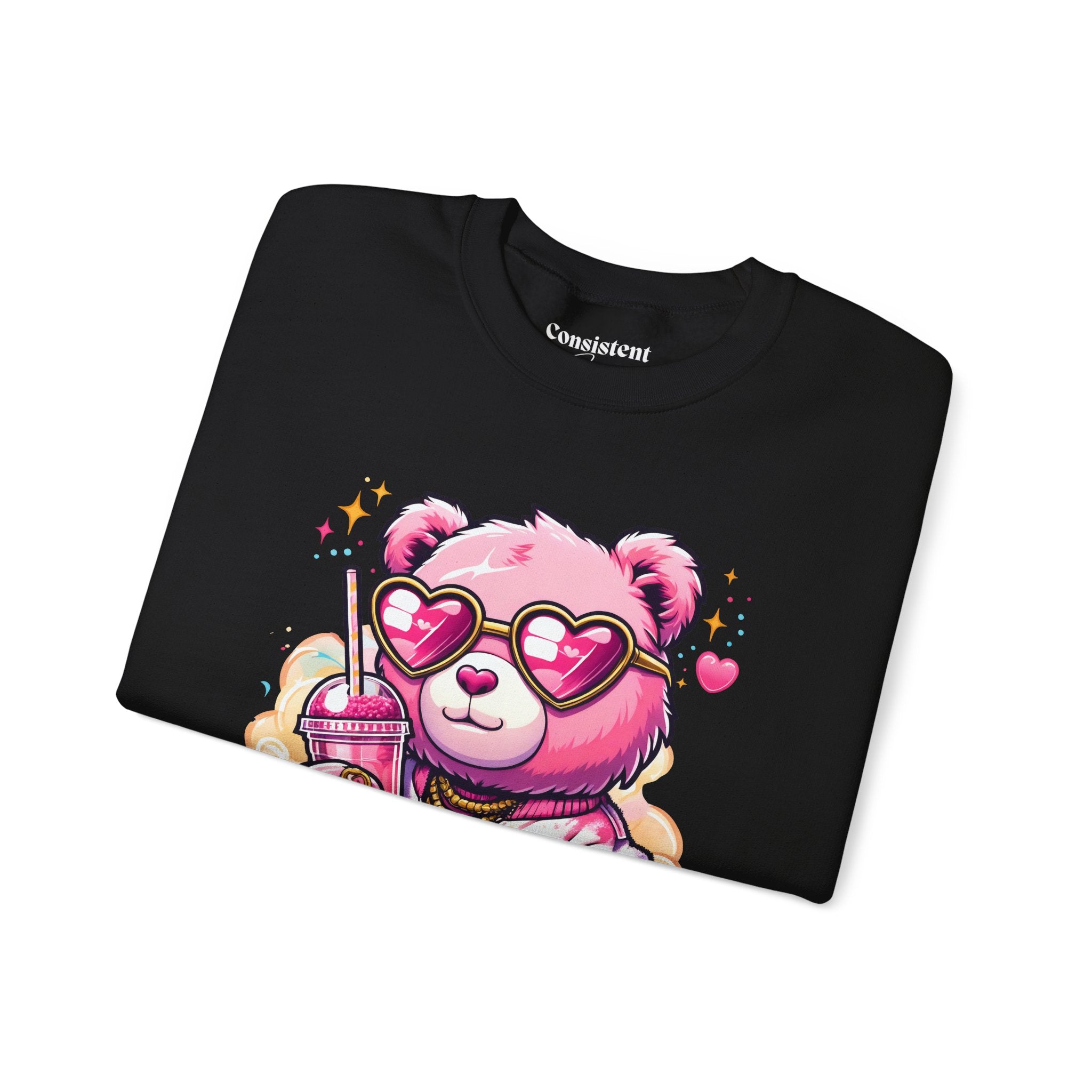 Pink Bear Sweet Swag Sweatshirt | Cute Graphic