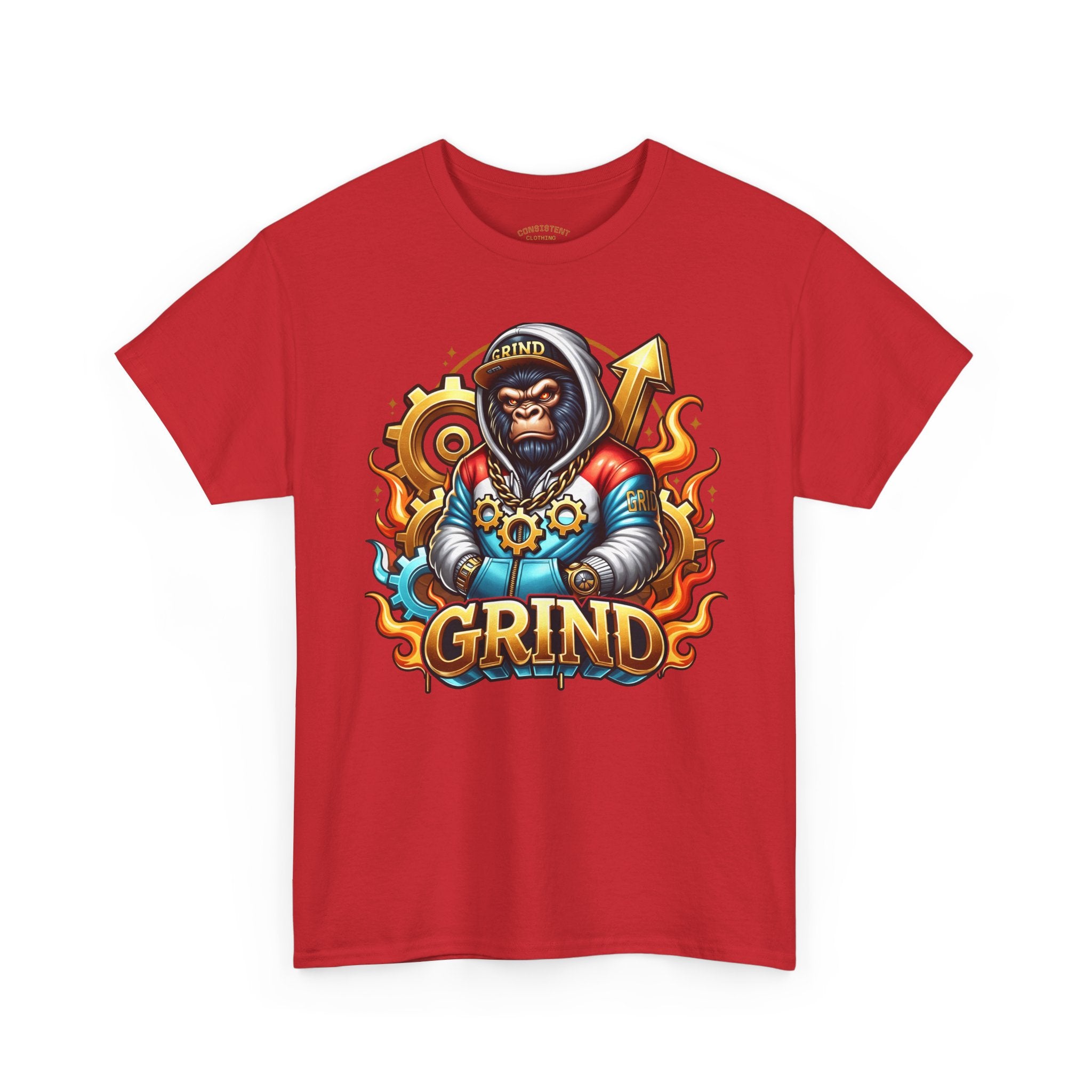 Grind Gorilla Tee — Motivational Streetwear T‑Shirt