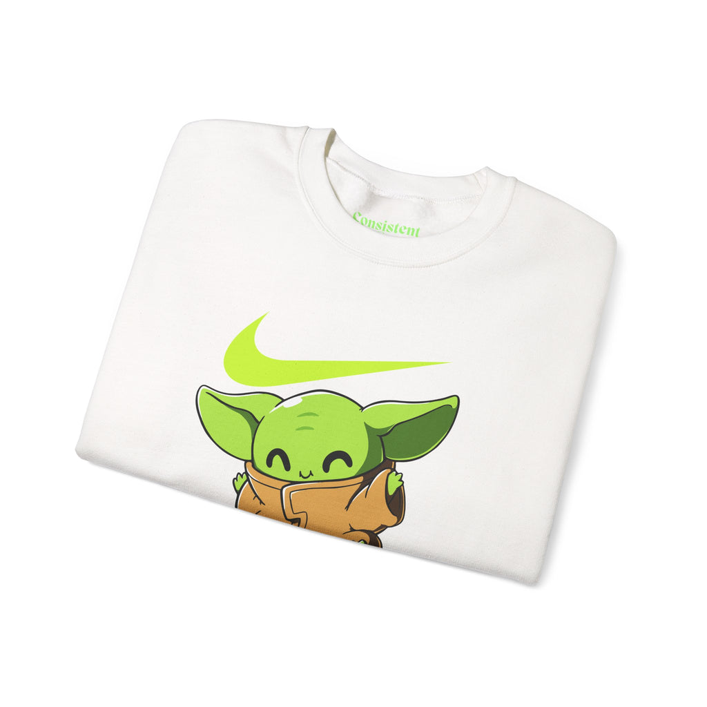 Neon Swoosh Just Do It Graphic Sweatshirt