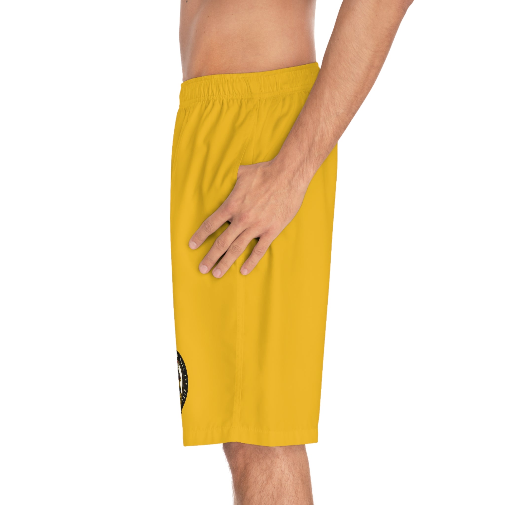 Ace of Spades Men’s Board Shorts - Yellow