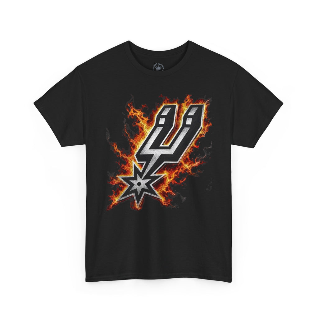San Antonio Spurs Logo T-Shirt — Men's NBA Basketball Fan Tee