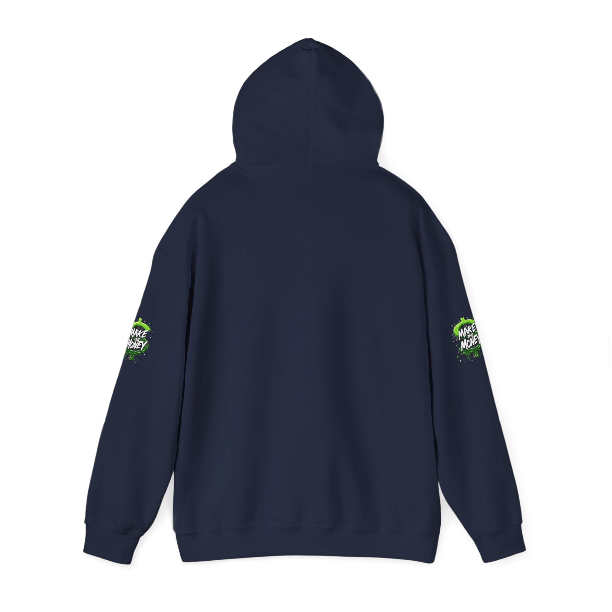 Trench Baby Character Hoodie | Cartoon Baby with Stacks and Money Bag