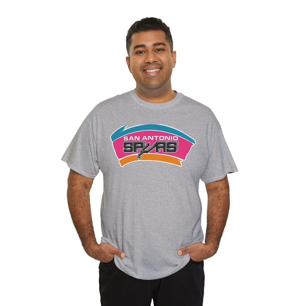 San Antonio Retro Basketball Fan T‑Shirt