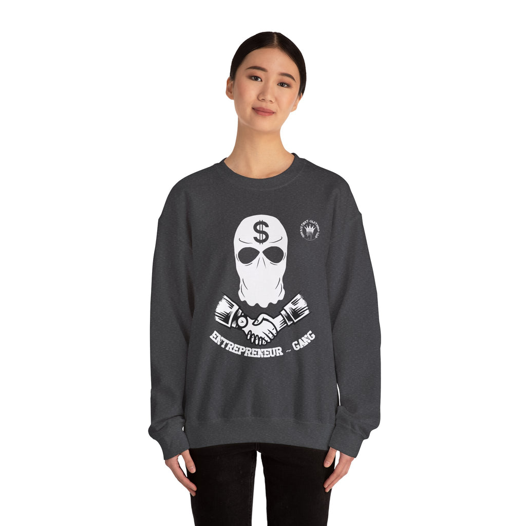 Entrepreneur Gang Crewneck Sweatshirt| Money Skull