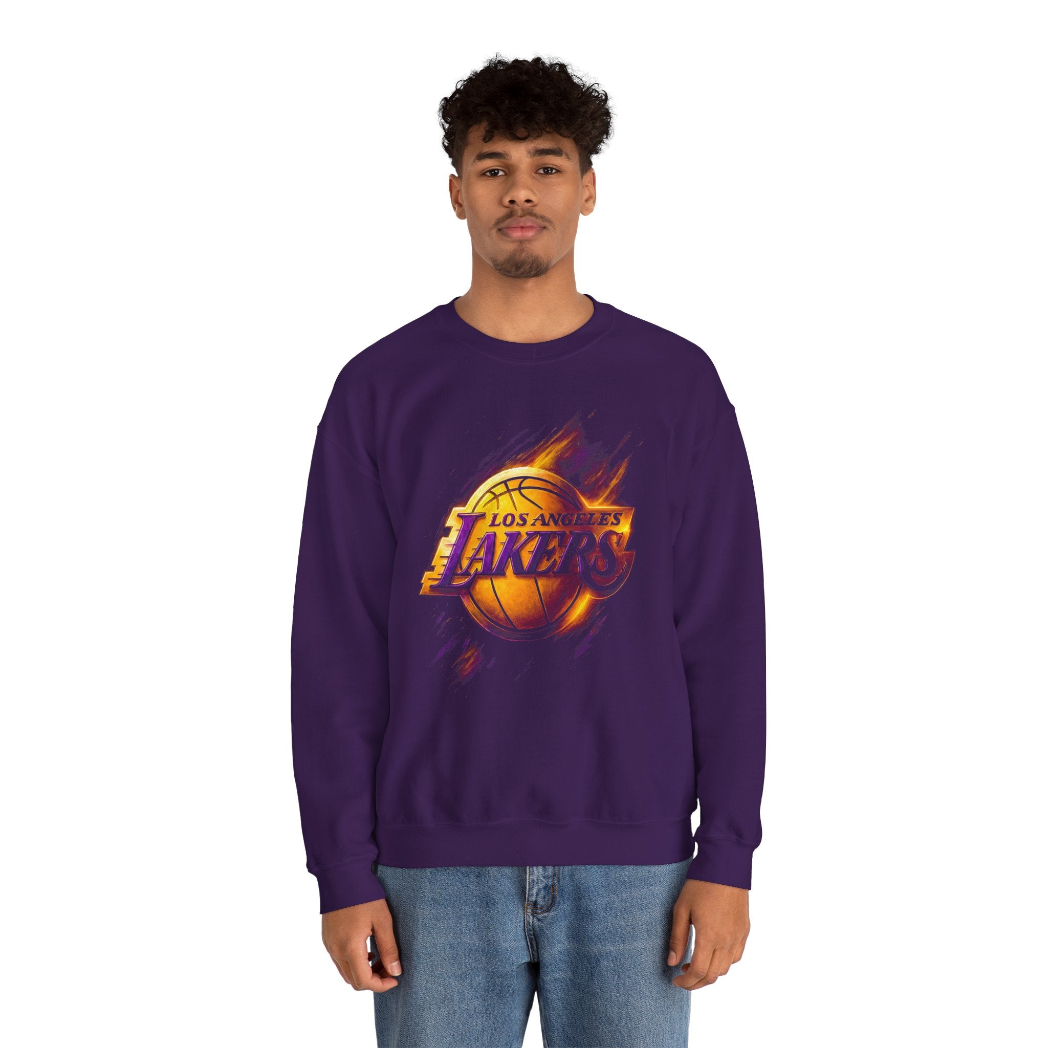 Los Angeles Lakers Tribute Crewneck Sweatshirt