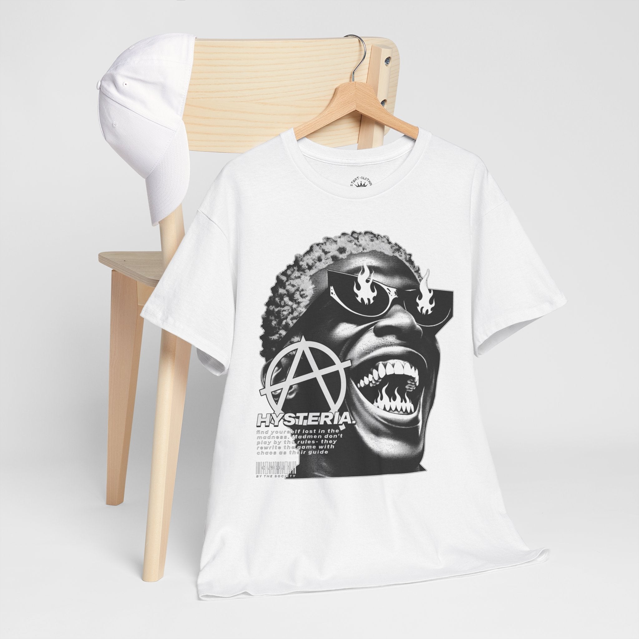 Graphic Tee — 'HYSTERIA'