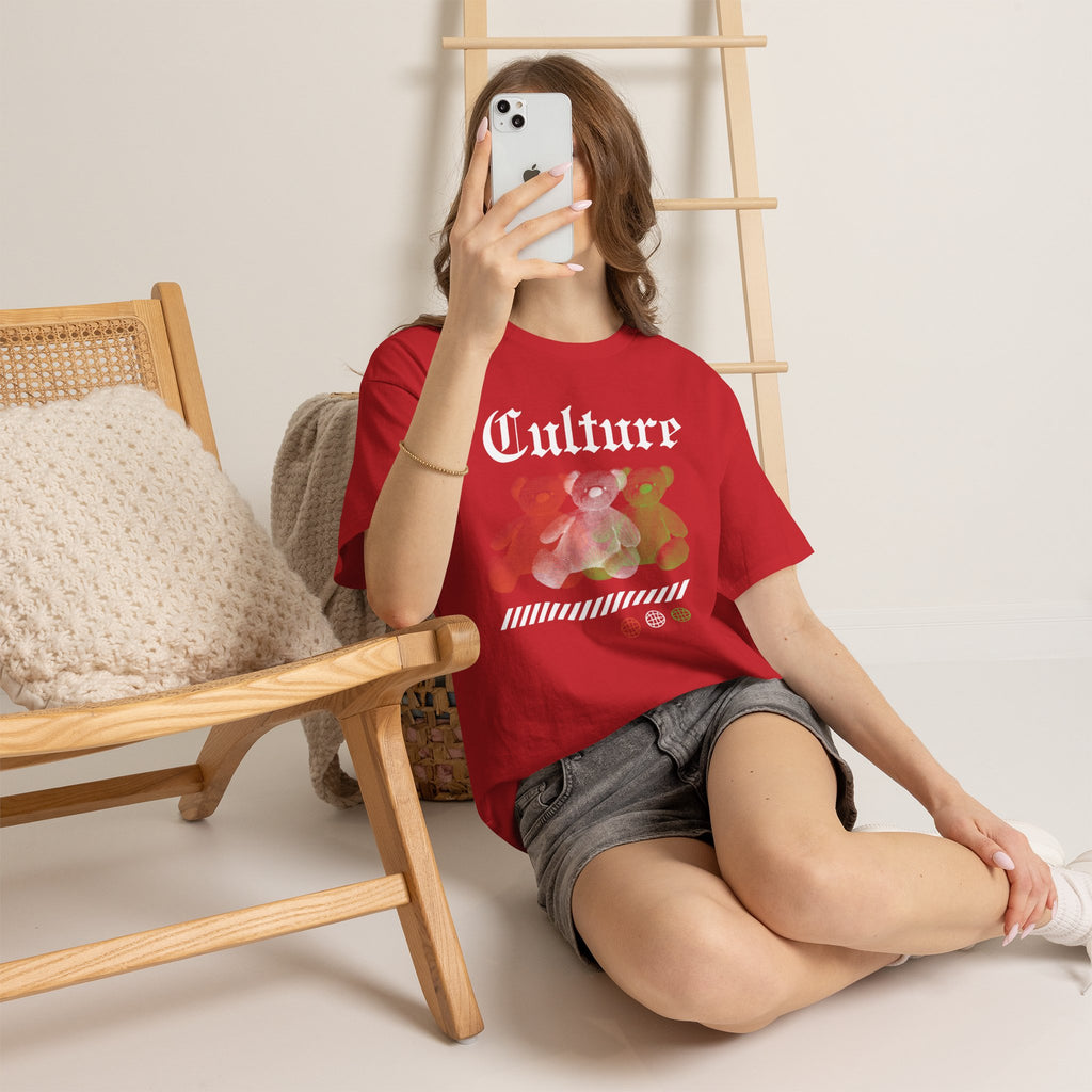 Culture Teddy Bears Graphic Streetwear T-Shirt
