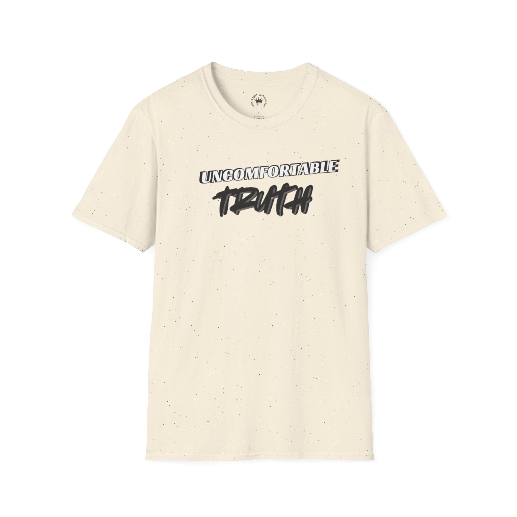 Uncomfortable Truth Graphic Tee - Casual Unisex T-Shirt