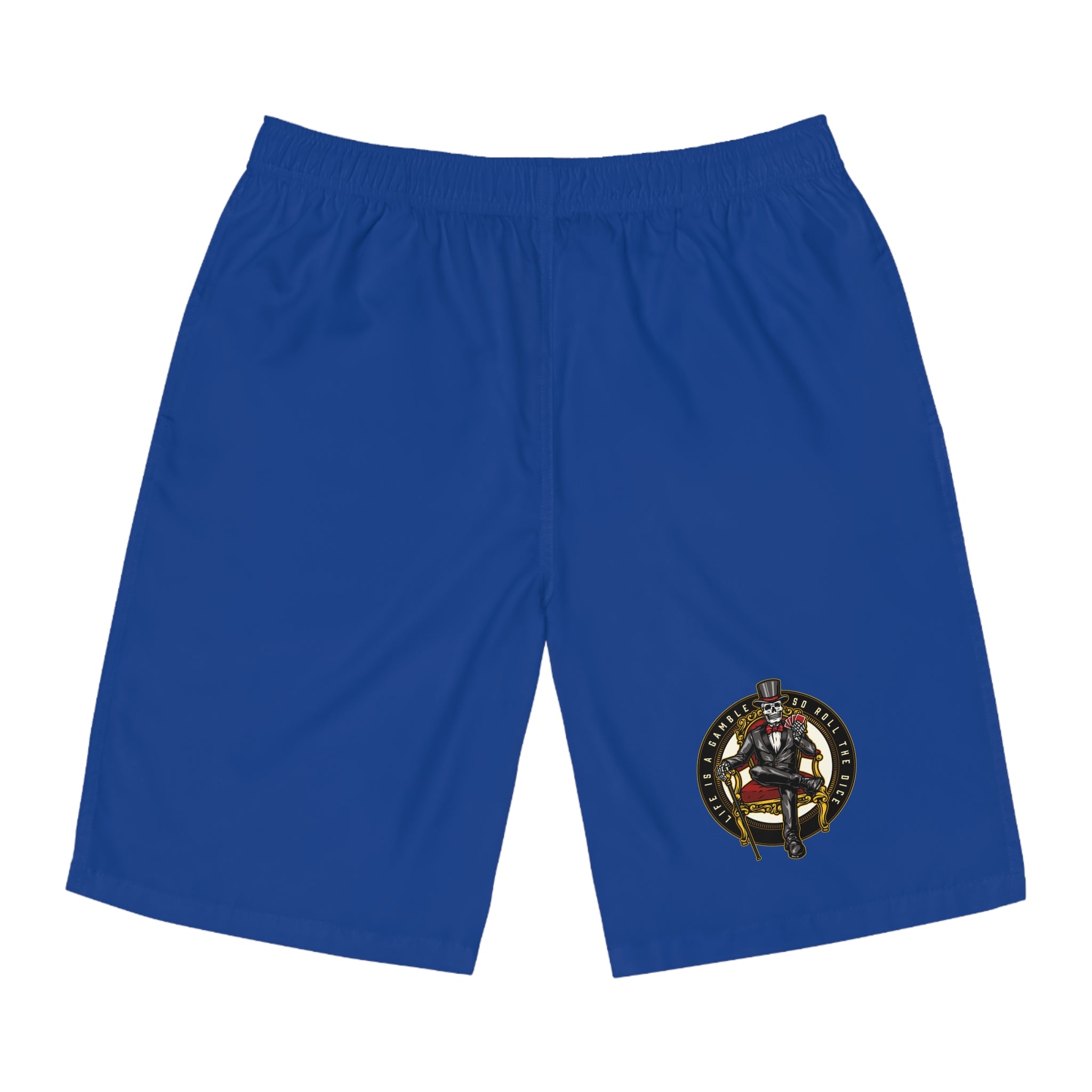 Ace of Spades Men’s Board Shorts - Blue