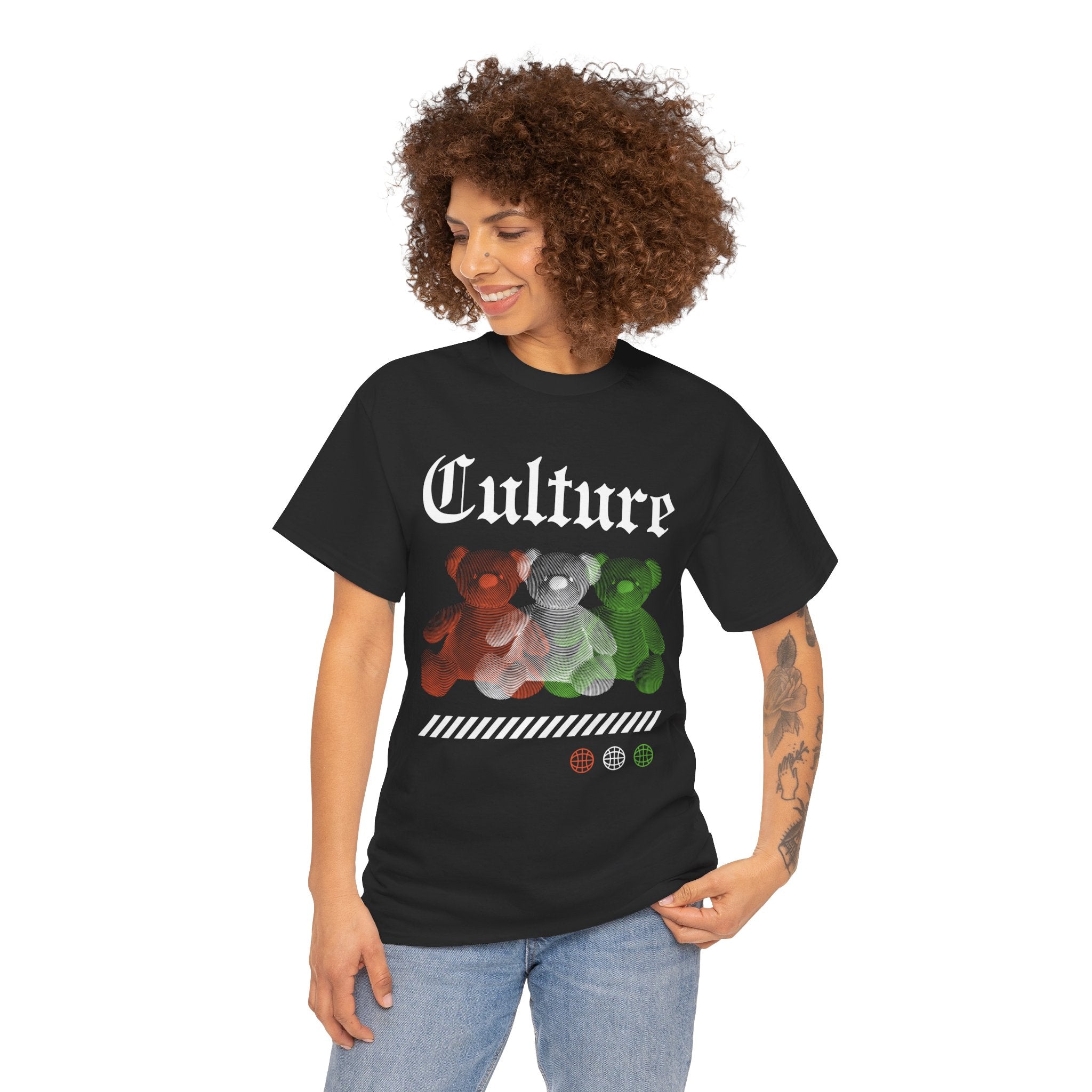 Culture Teddy Bears Graphic Streetwear T-Shirt