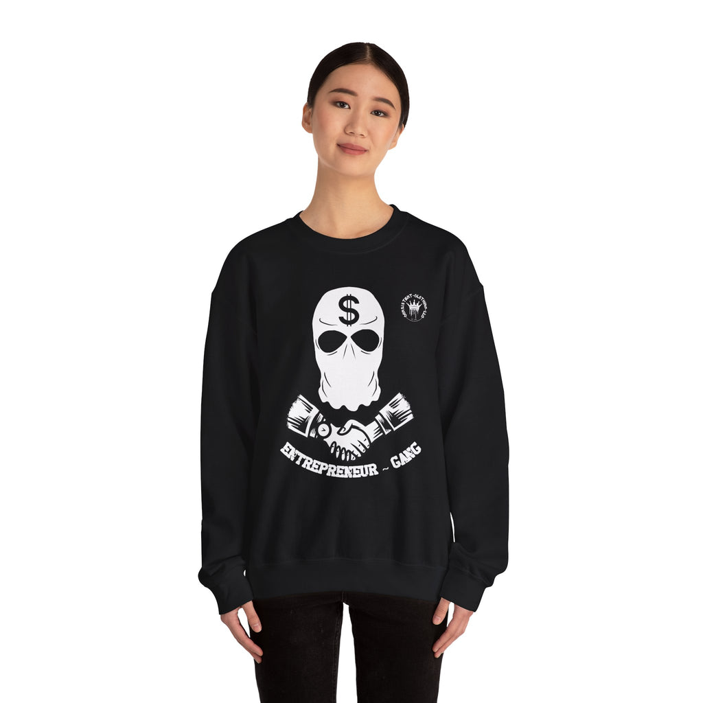 Entrepreneur Gang Crewneck Sweatshirt| Money Skull