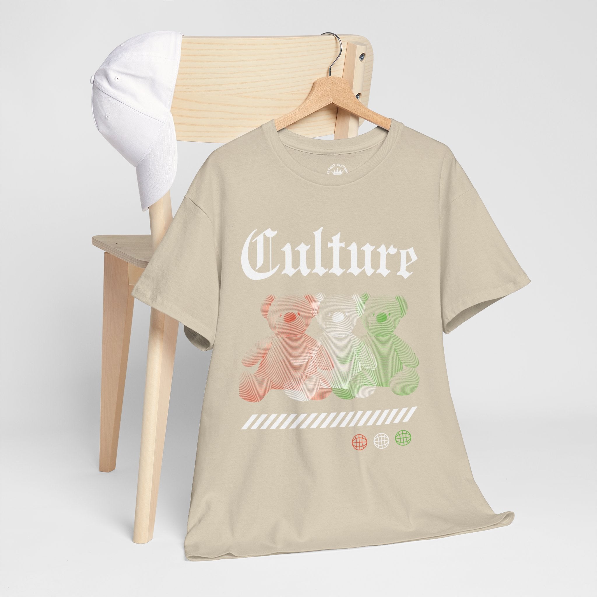 Culture Teddy Bears Graphic Streetwear T-Shirt