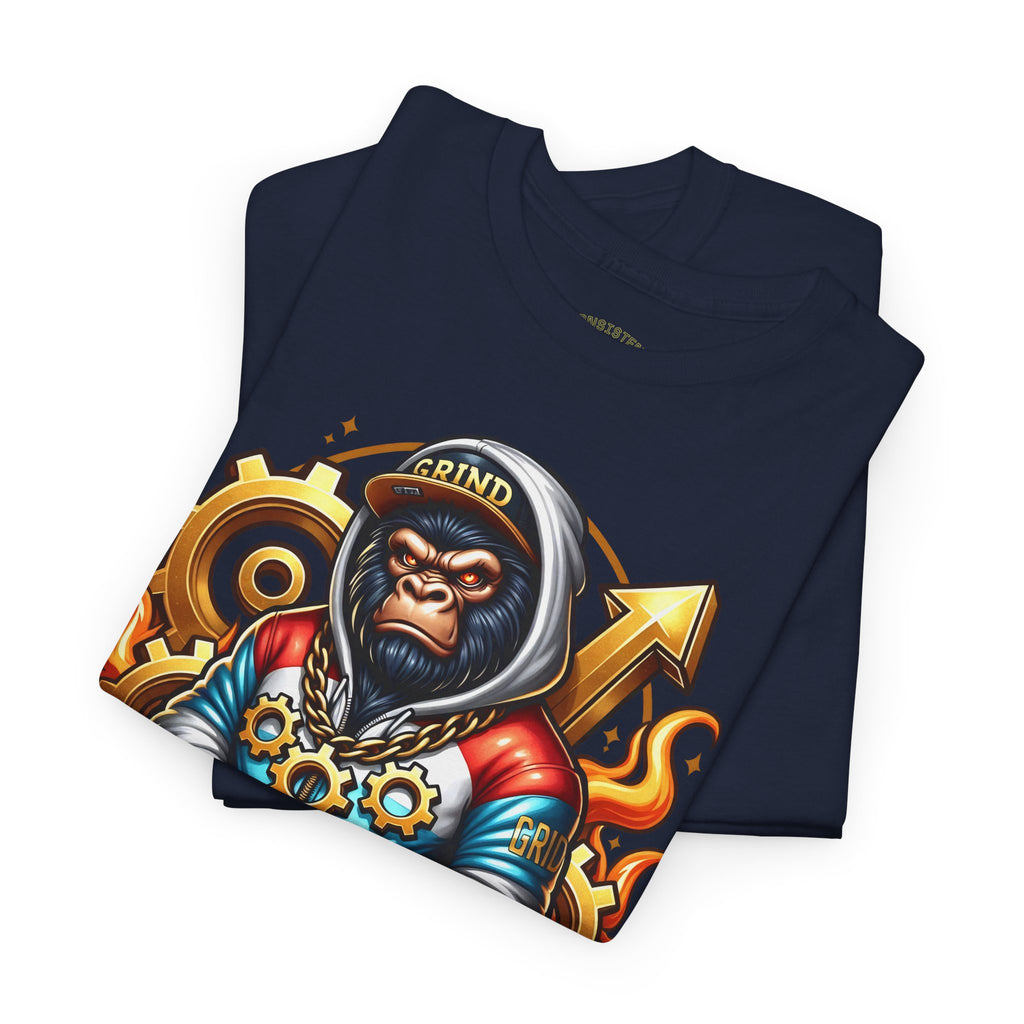 Grind Gorilla Tee — Motivational Streetwear T‑Shirt