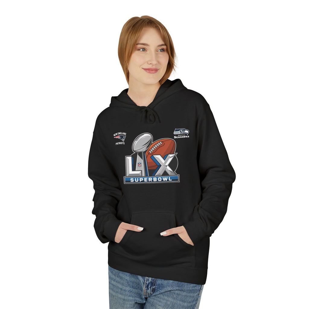 Super Bowl LX Logo Hoodie | Football Championship Pullover