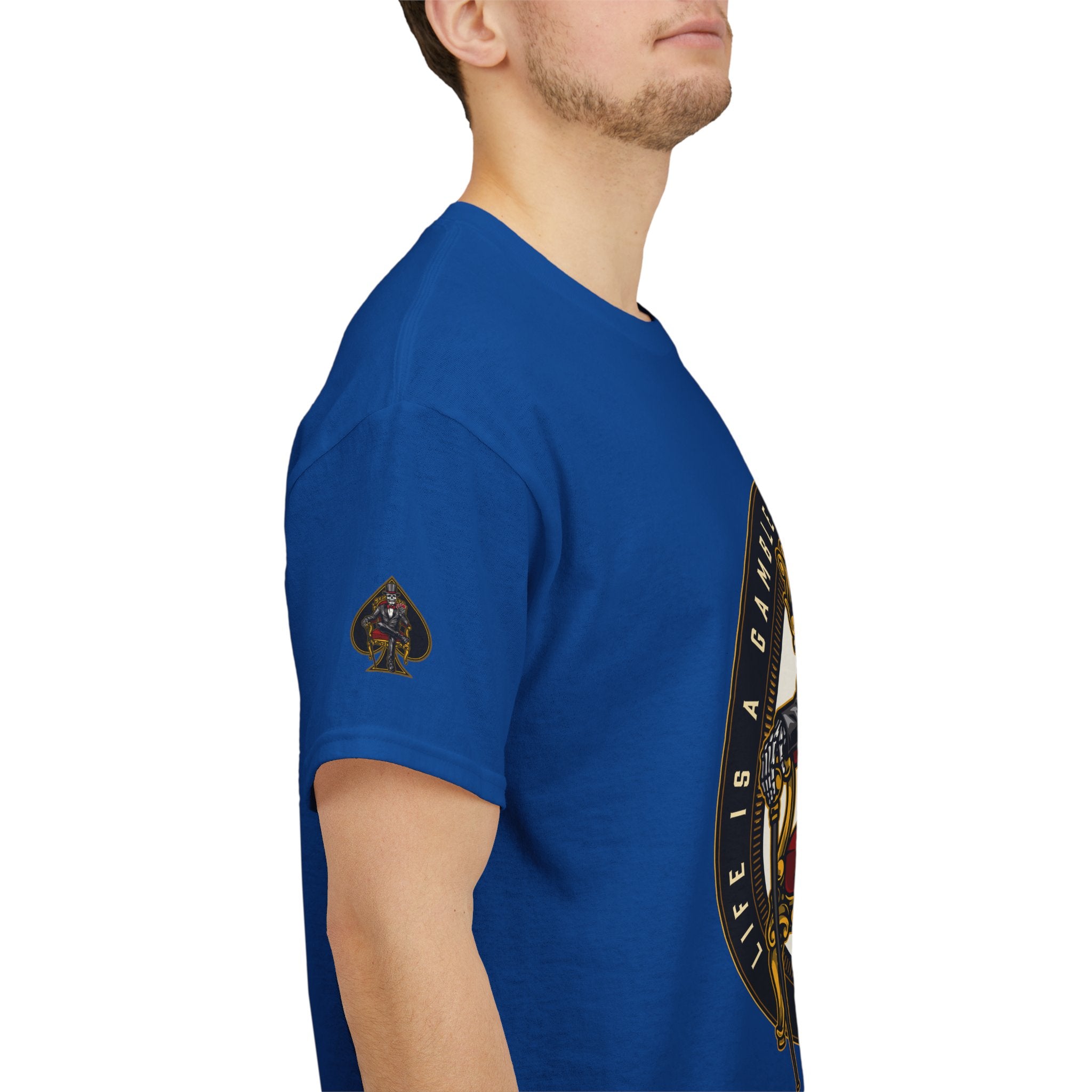 Life Is A Gamble - Top Hat Skeleton T-Shirt