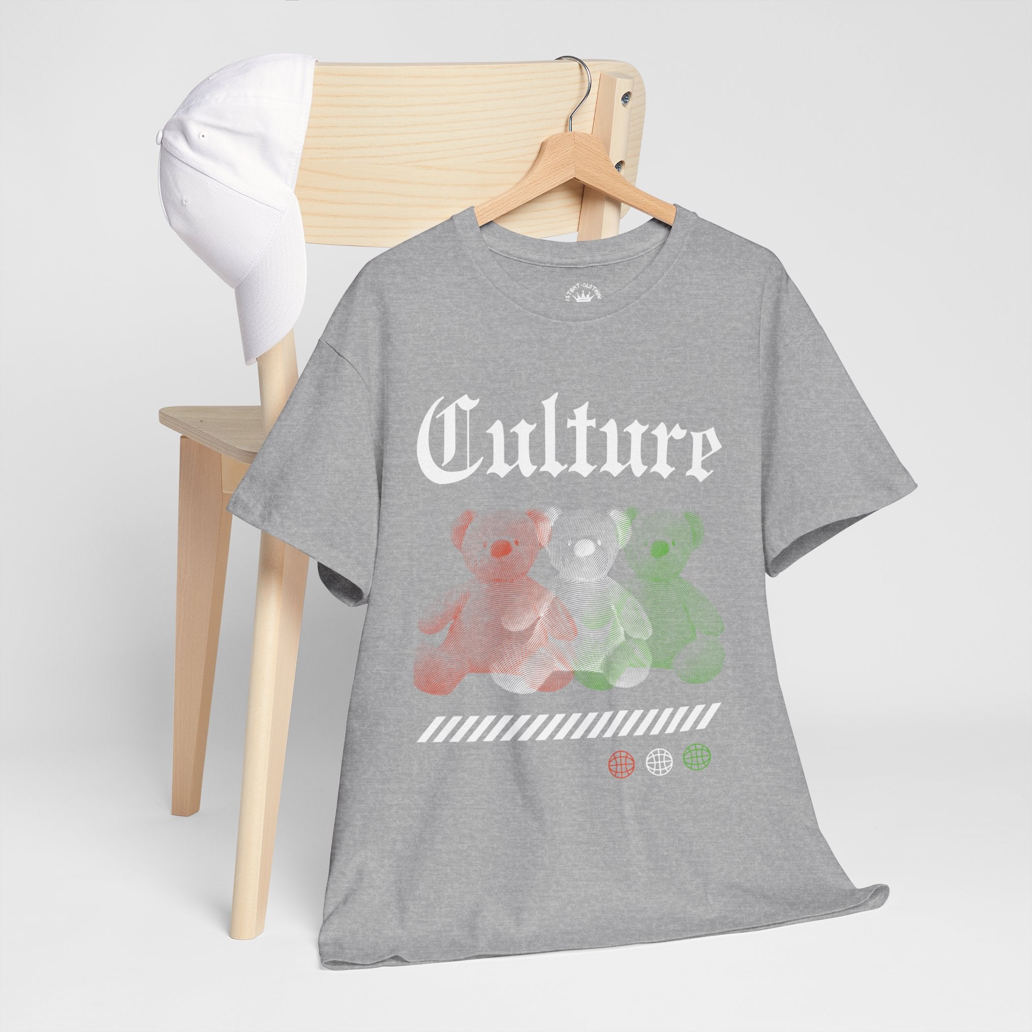 Culture Teddy Bears Graphic Streetwear T-Shirt