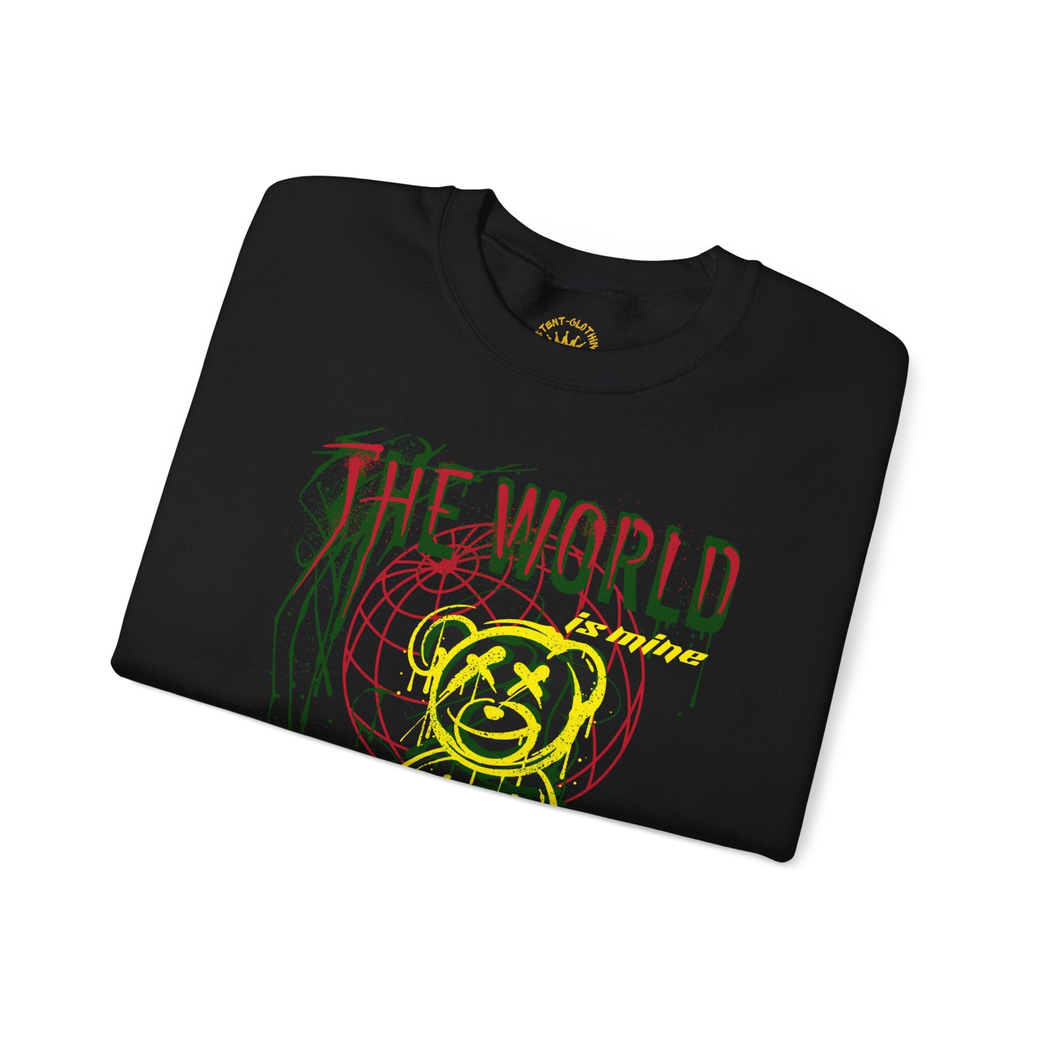 The World Is Mine Teddy Crewneck Sweatshirt