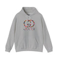 Floral Logo Gucci Hoodie | White Pullover Sweatshirt