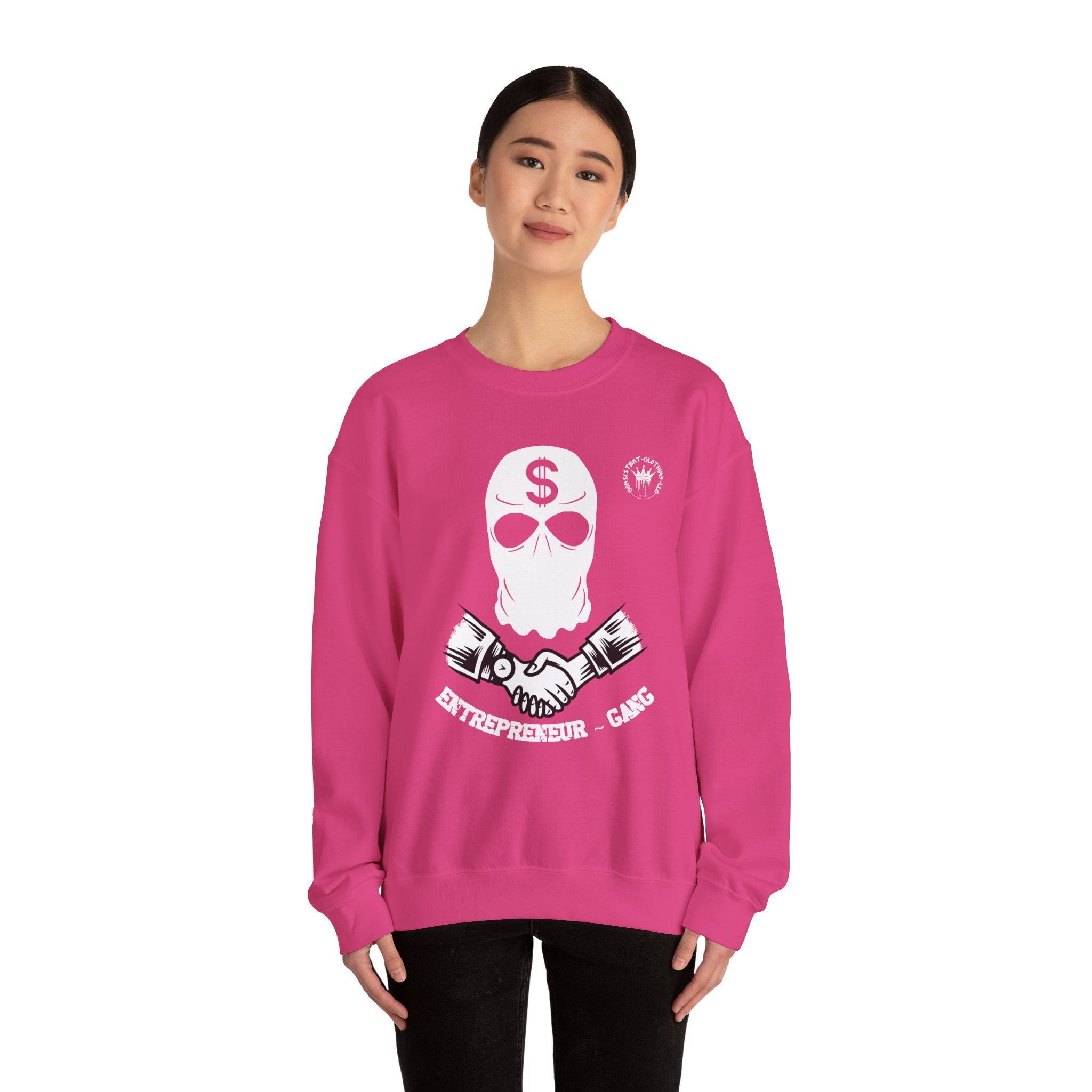 Entrepreneur Gang Crewneck Sweatshirt| Money Skull