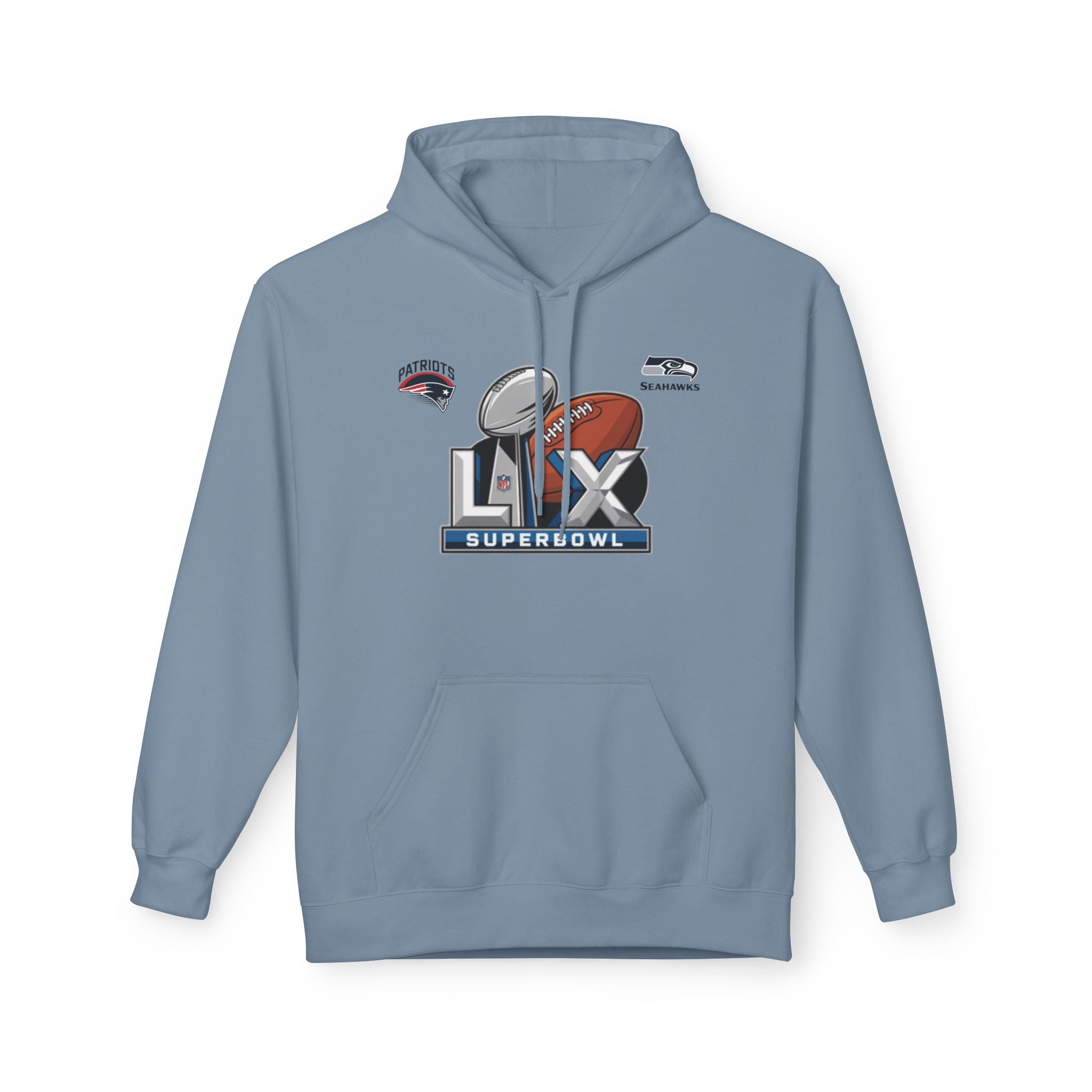 Super Bowl LX Logo Hoodie | Football Championship Pullover