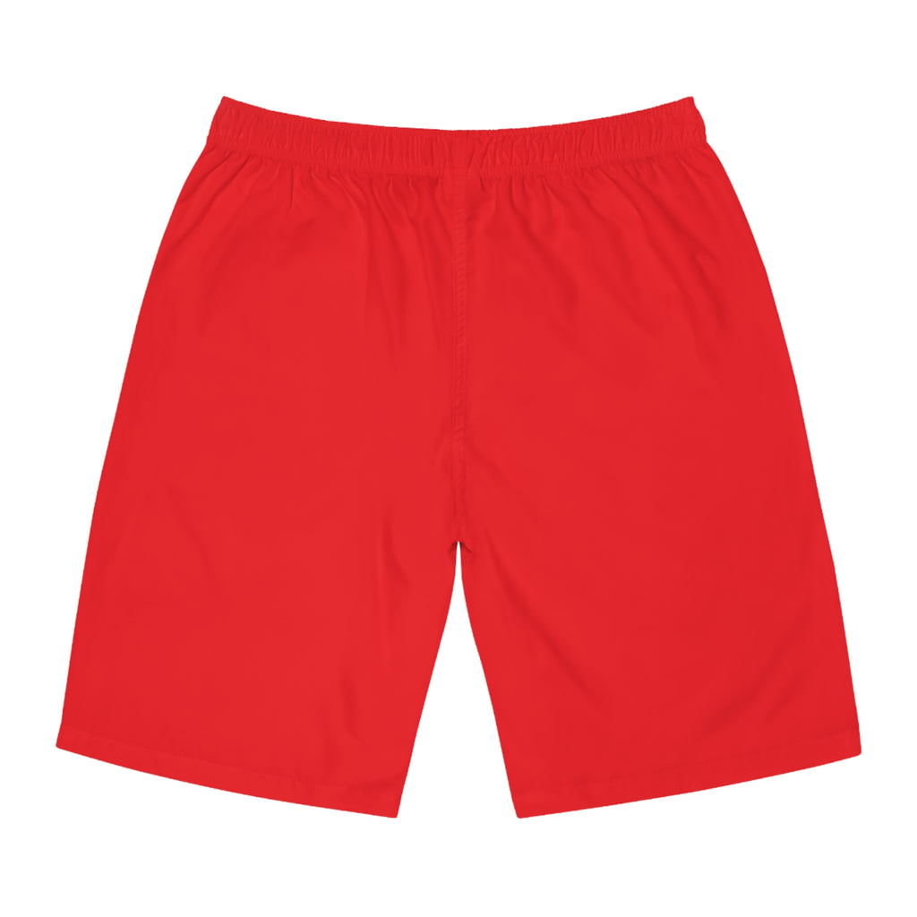 Ace of Spades Men’s Board Shorts - Red