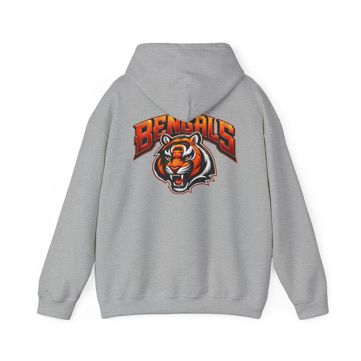 Cincinnati Bengals Hoodie — Vintage Tiger Logo Pullover